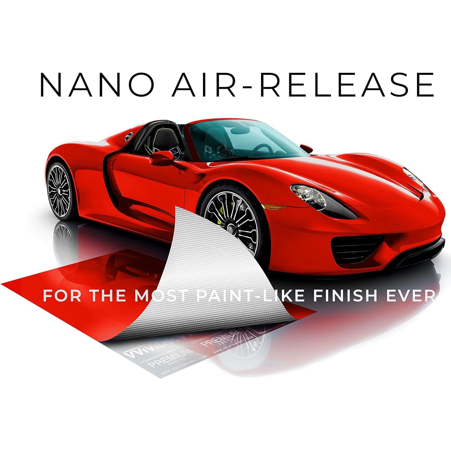 Vinilo Envoltura de Coche VViViD Ultra Gloss Rojo 30.48x152.4cm