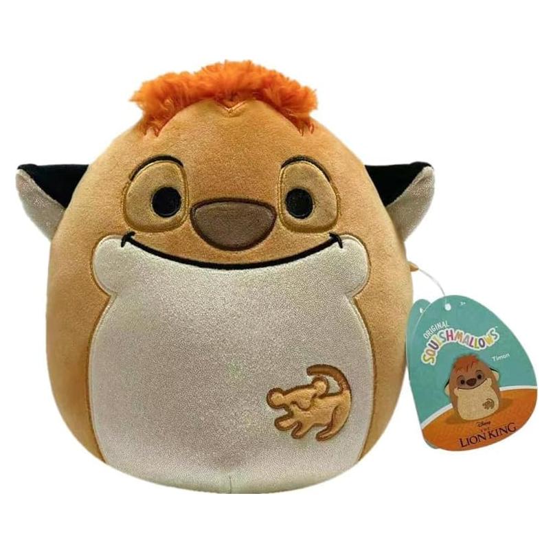 Squishmallows Original Disney The Lion King 8-Inch Timon - Official Jazwares Plush
