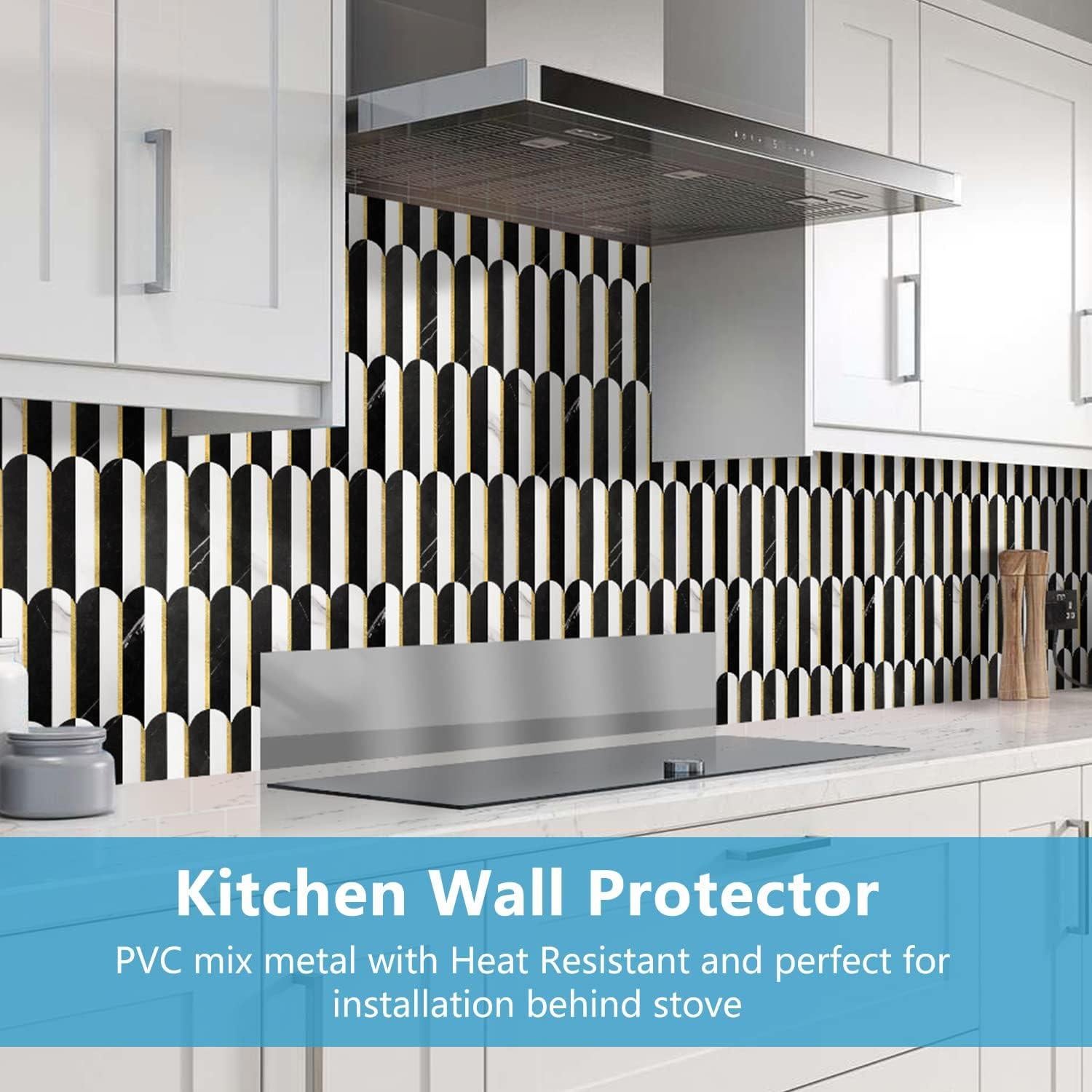 Azulejo Autoadhesivo PVC Vamos Azulejo 30.2x27.4cm Mármol