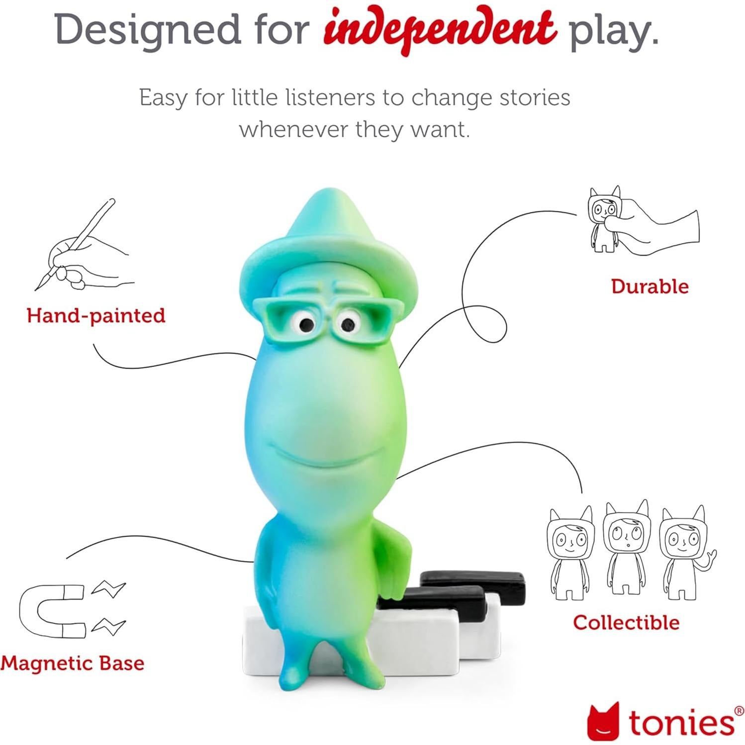 Figurita de Juguete de Audio Tonies Joe Gardner - Disney Soul