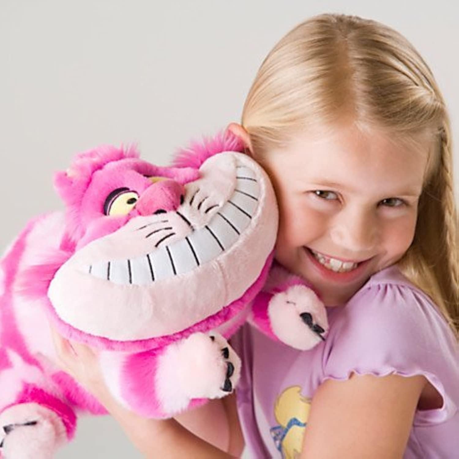 Peluche Gato de Cheshire Disney 30 cm Bordado Detalles