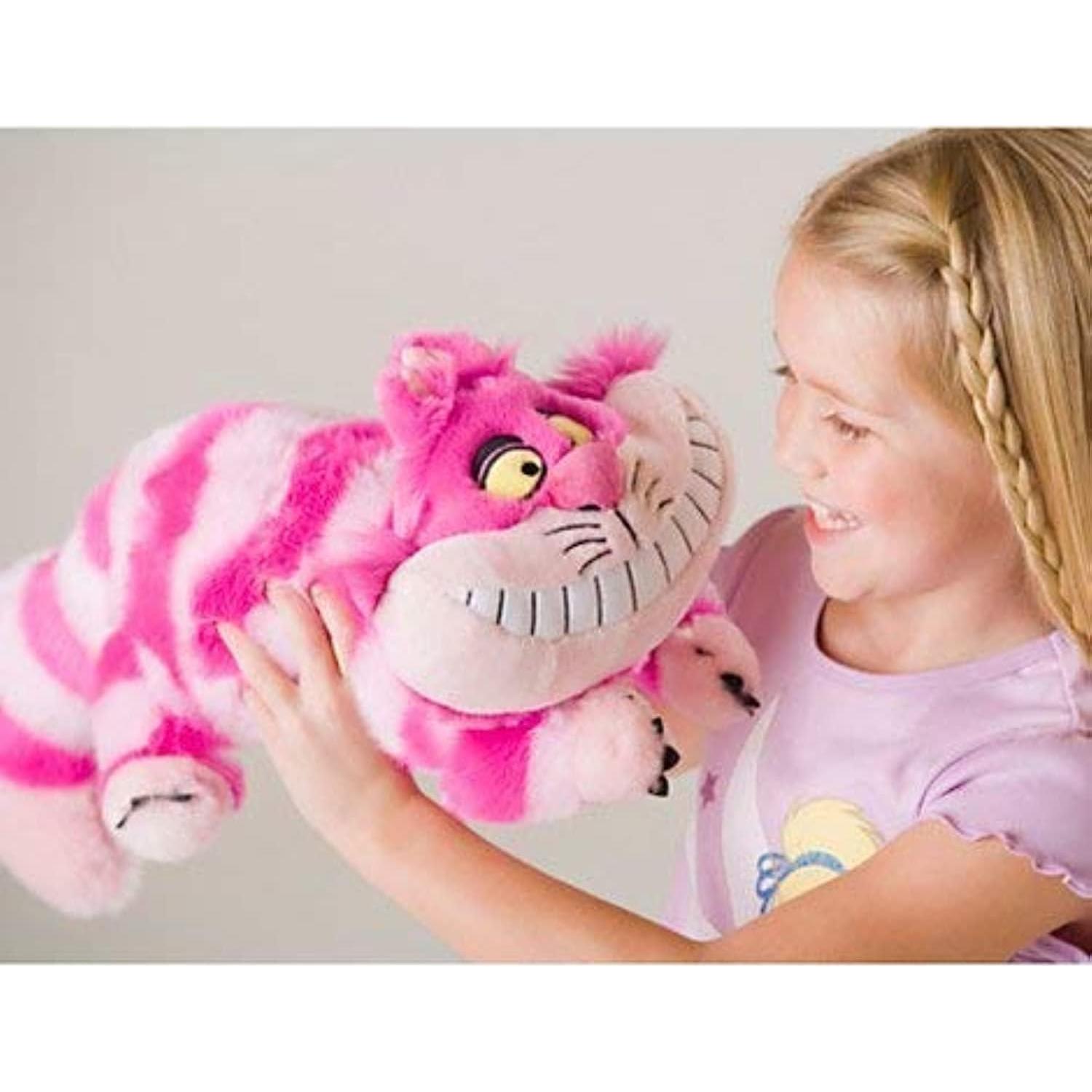Peluche Gato de Cheshire Disney 30 cm Bordado Detalles