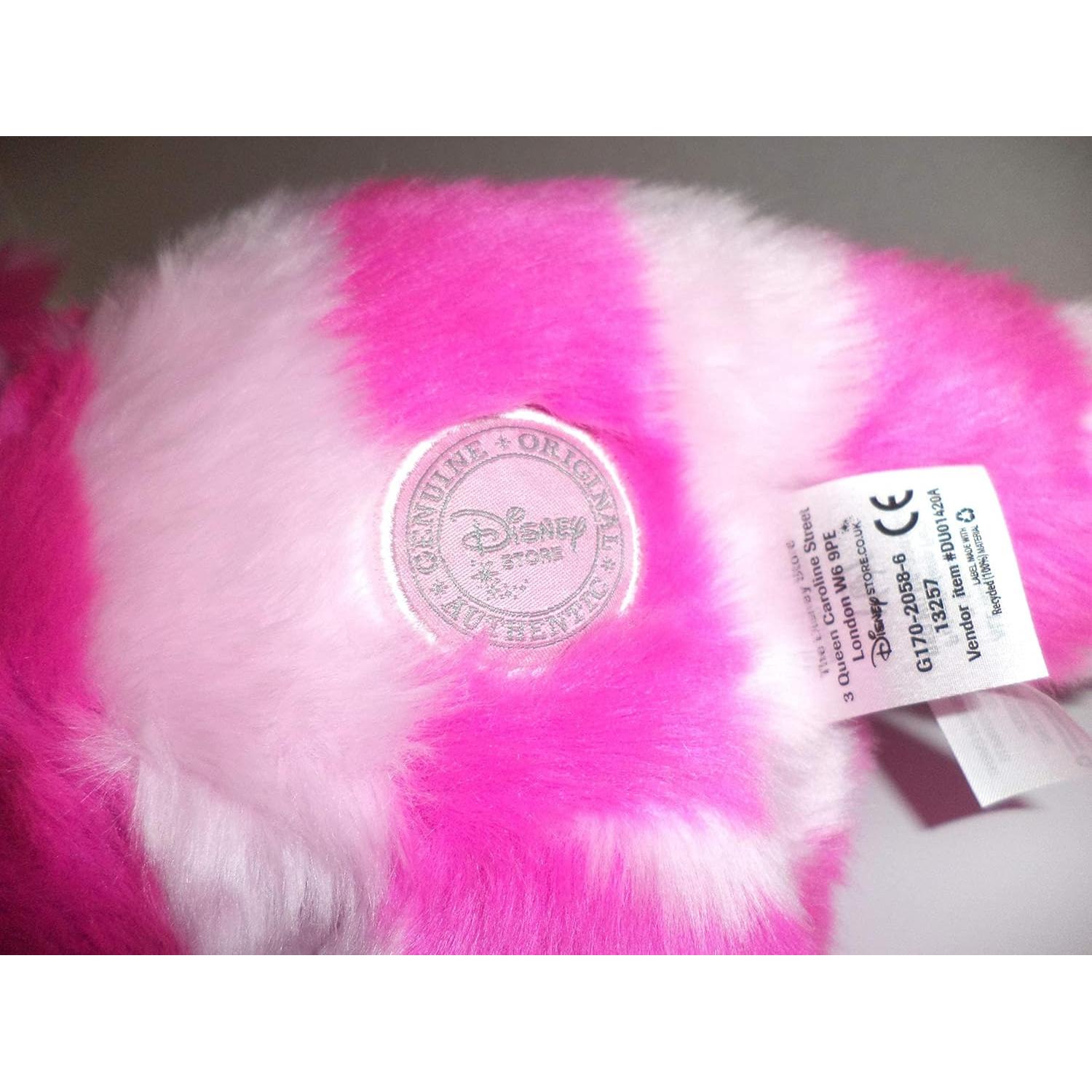 Peluche Gato de Cheshire Disney 30 cm Bordado Detalles