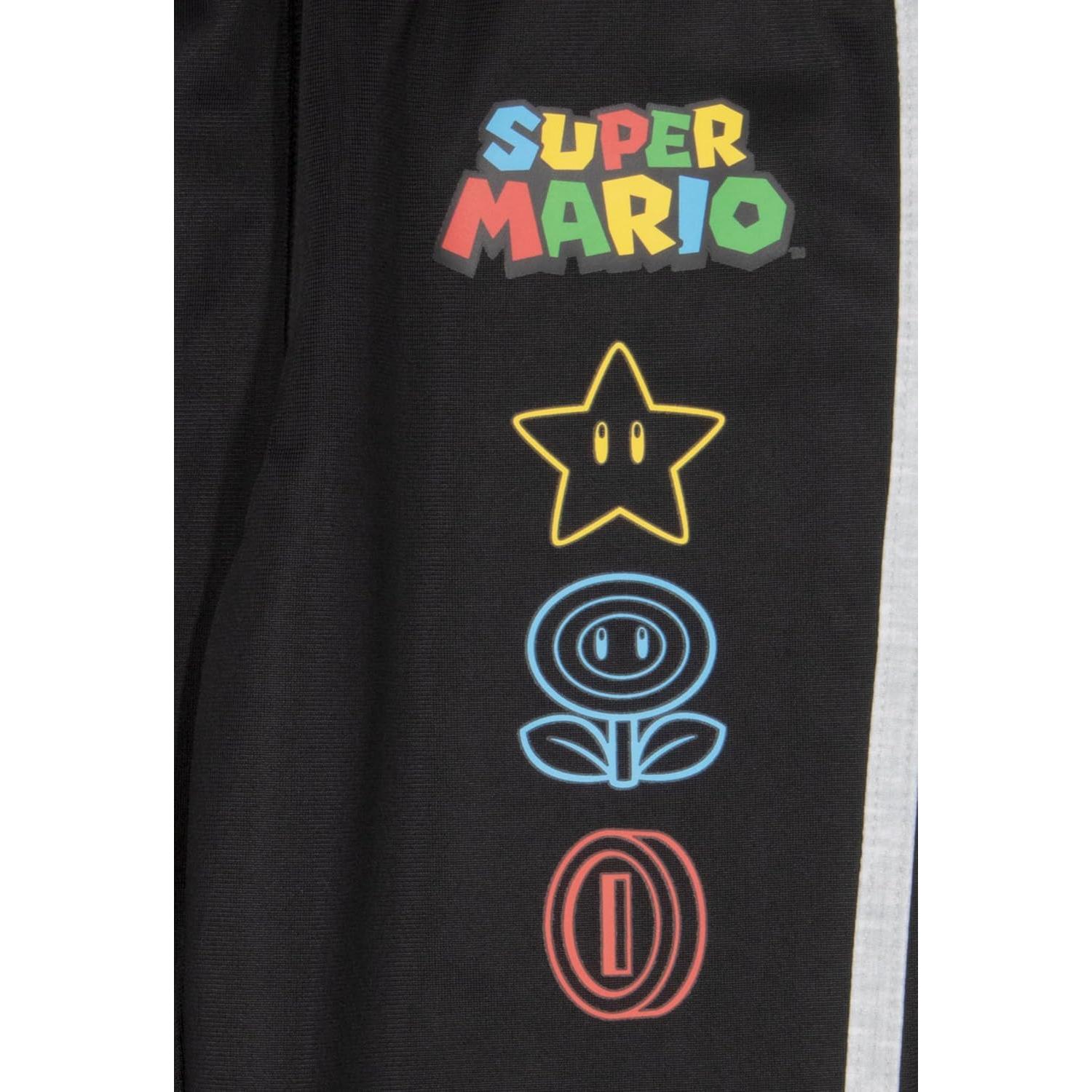 Conjunto 3 Piezas Super Mario para Niños - Camiseta y Pantalones