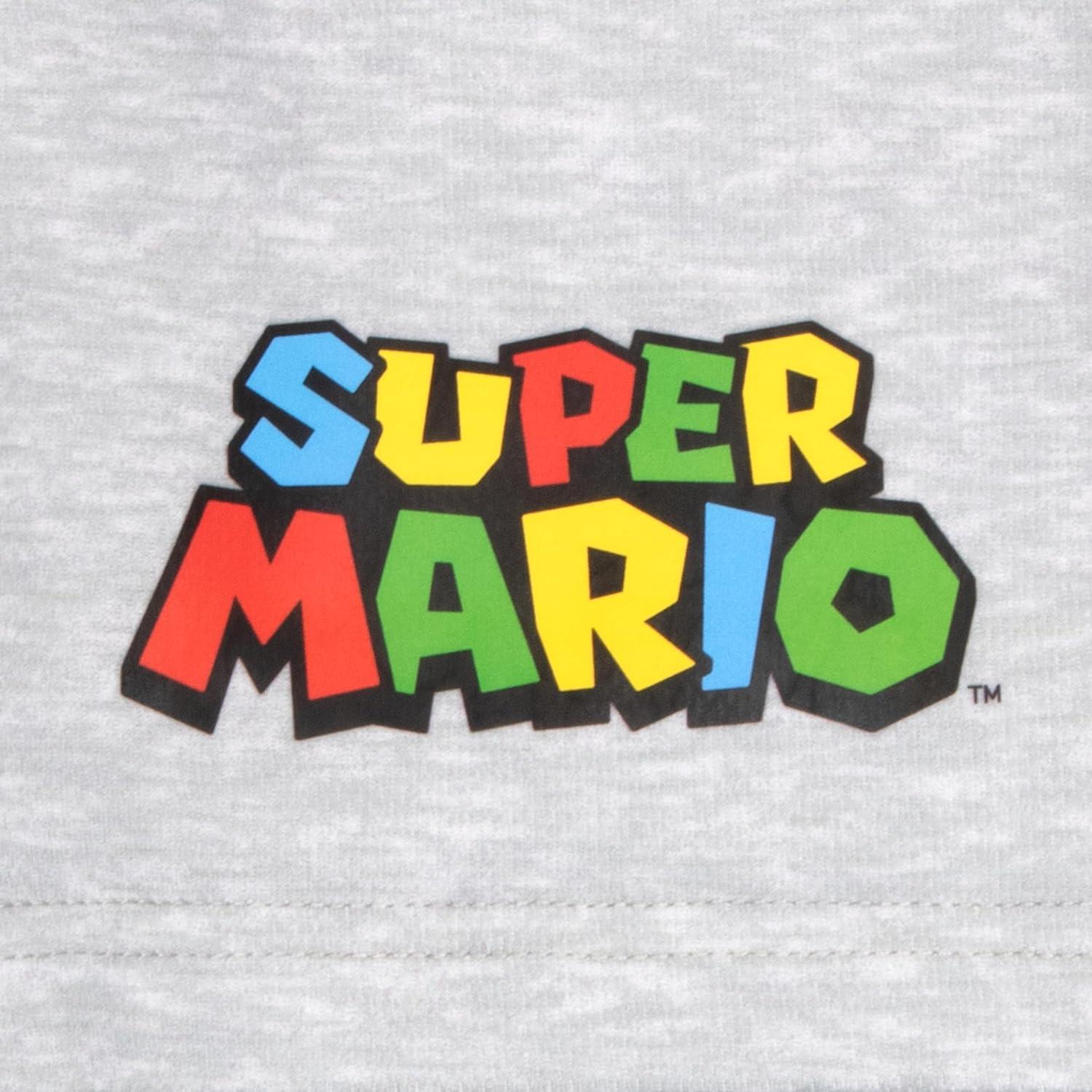 Conjunto 3 Piezas Super Mario para Niños - Camiseta y Pantalones
