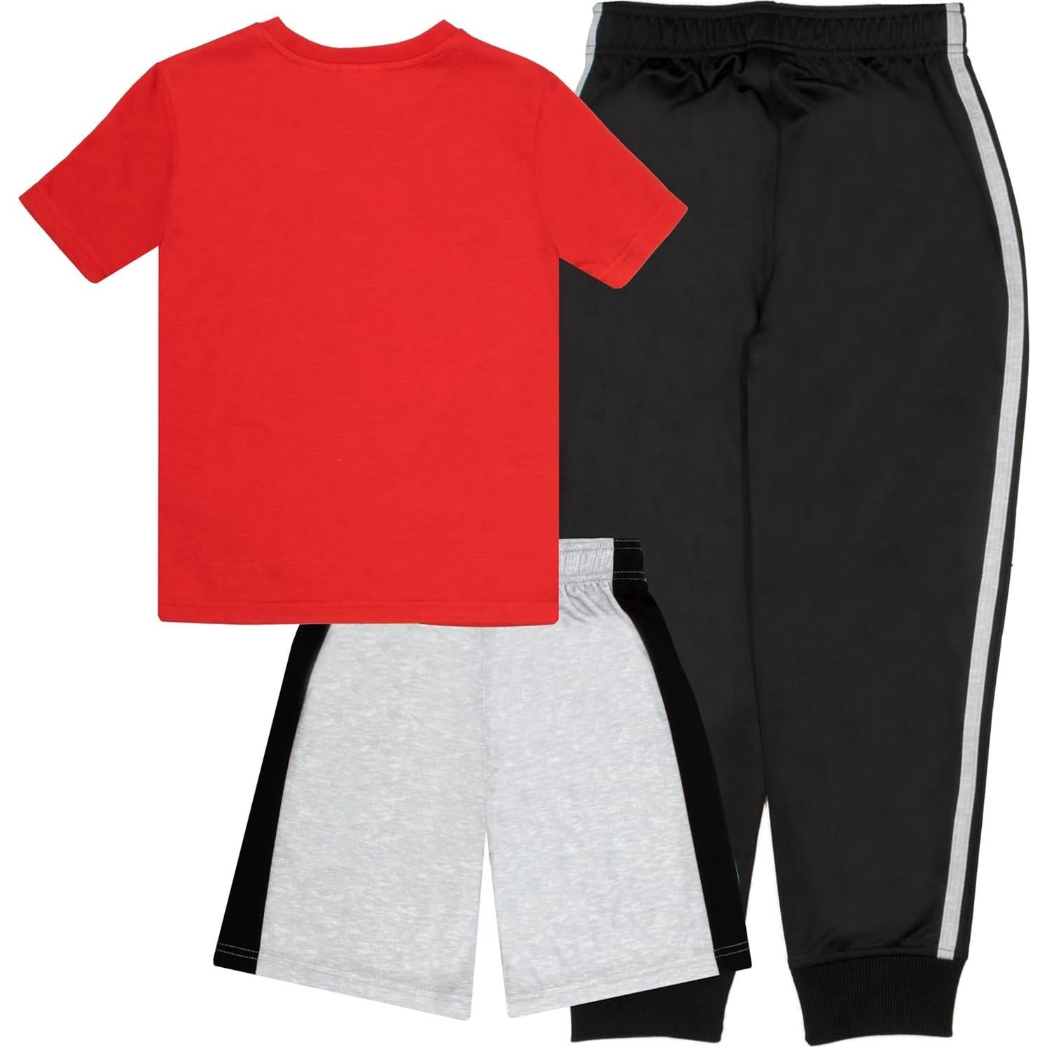 Conjunto 3 Piezas Super Mario para Niños - Camiseta y Pantalones