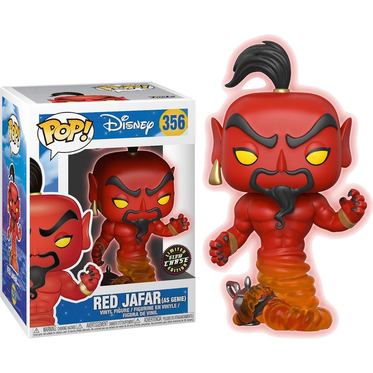 Figura Funko Pop! Disney Aladino Jafar Rojo Edición Limitada