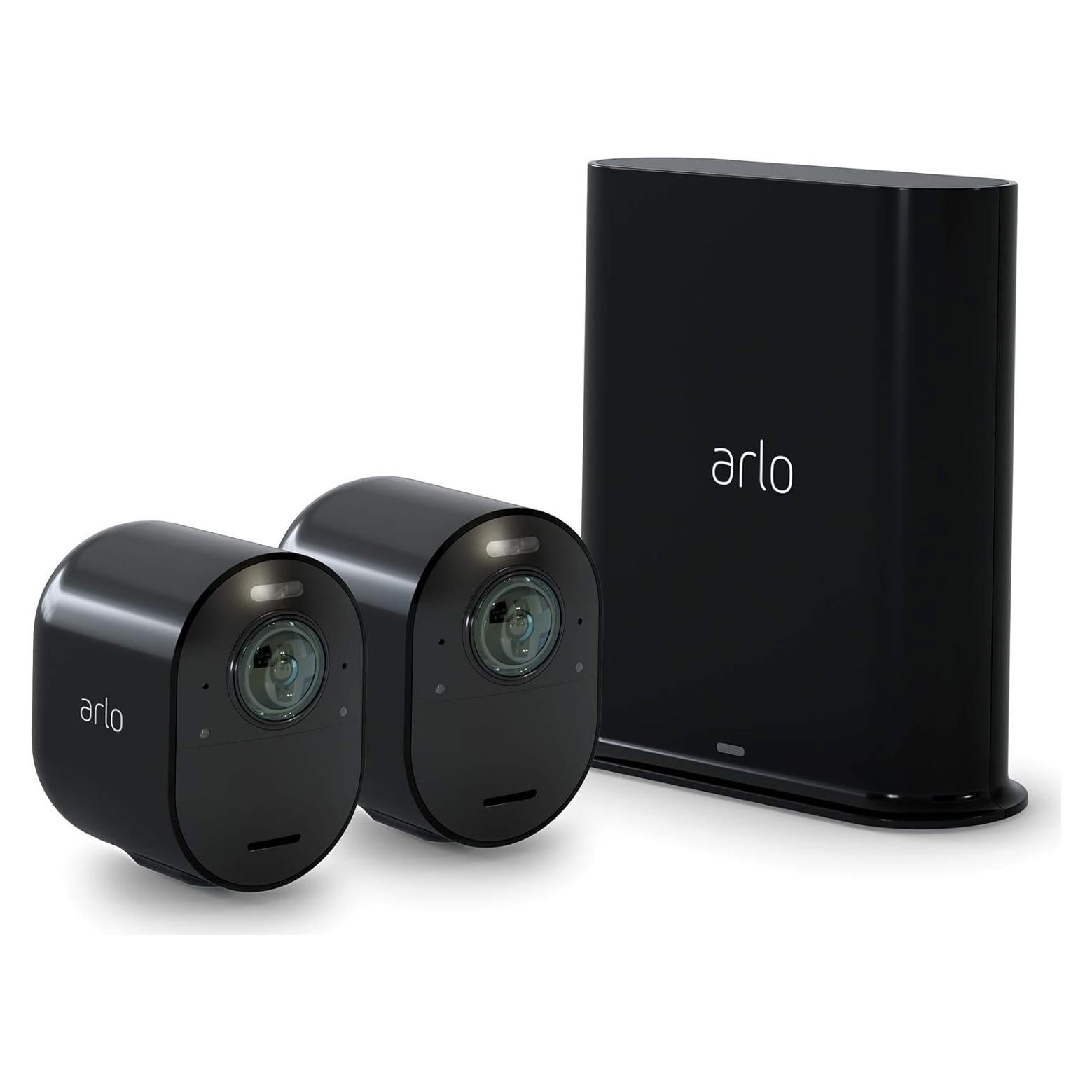 Cámara de Seguridad Arlo Ultra 2 - 4K HDR, 2 Cámaras, SmartHub