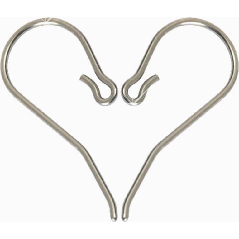 Gancho de Oreja Hipoalergénico Blomdahl Titanio Natural (1 Par)