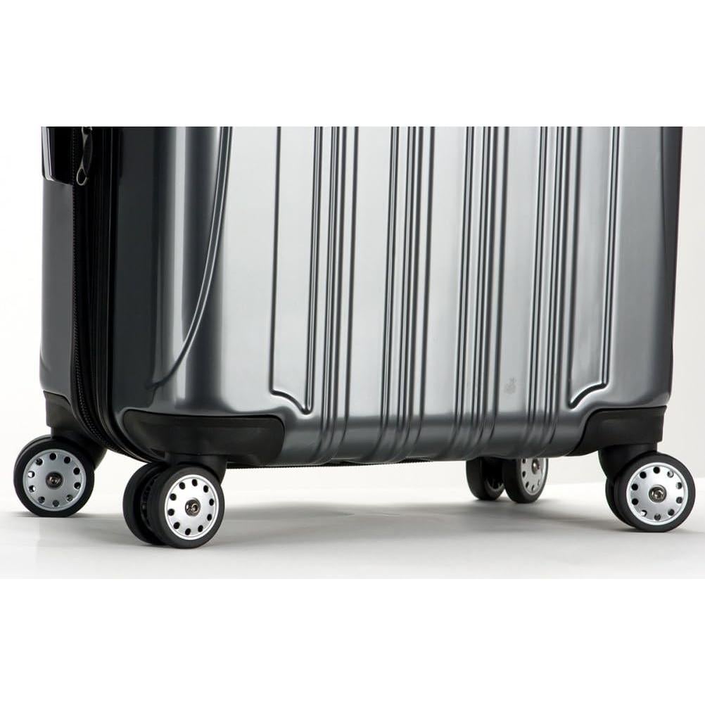 Maleta Delsey Helium Aero Expandible 19" Negro Policarbonato