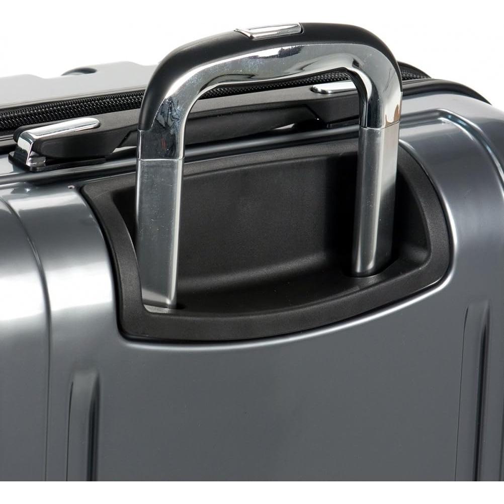 Maleta Delsey Helium Aero Expandible 19" Negro Policarbonato