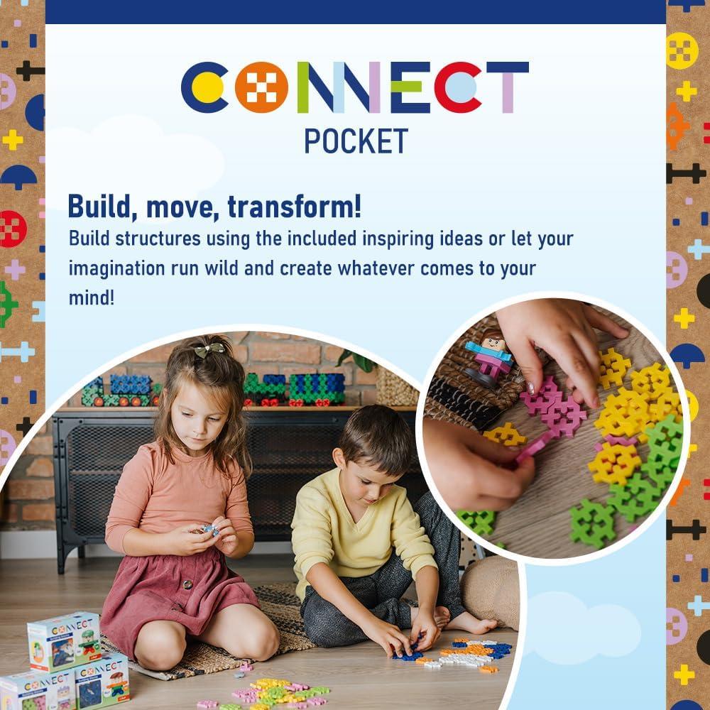 Conjunto de Ladrillos de Construcción Connect Pocket Girl Bea - 35 Piezas