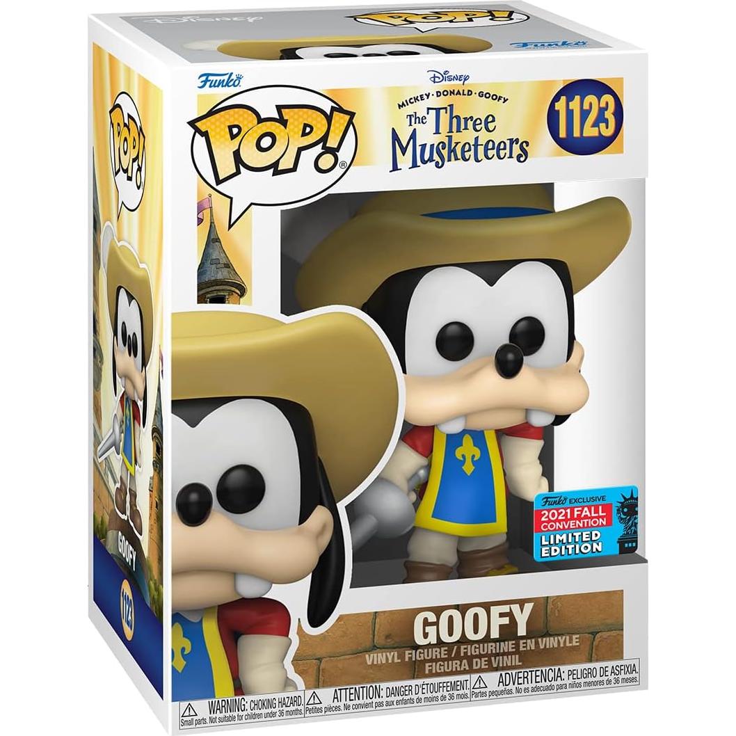 Funko Pop! Goofy Mosquetero Disney 8.9cm Exclusivo Otoño 2021