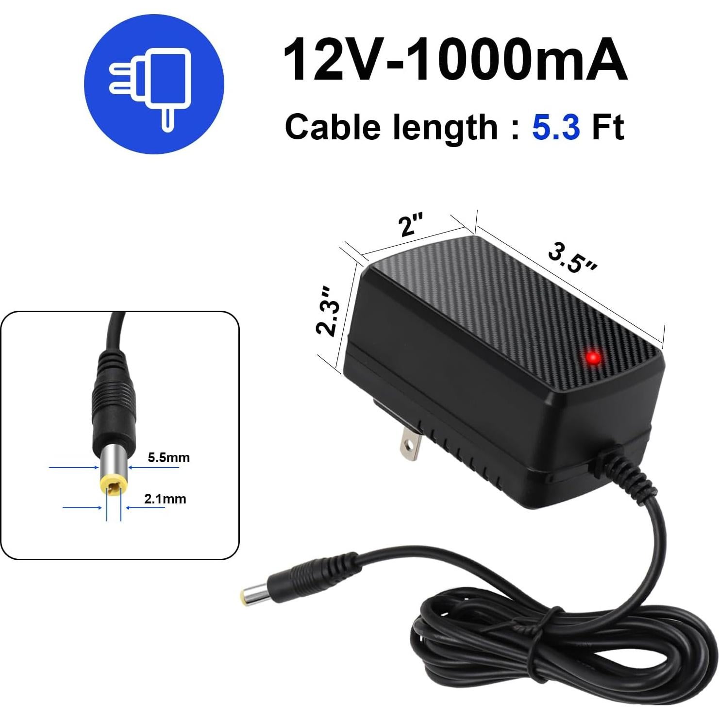 Cargador 12V LAZORA para Juguetes de Paseo - Carga Rápida