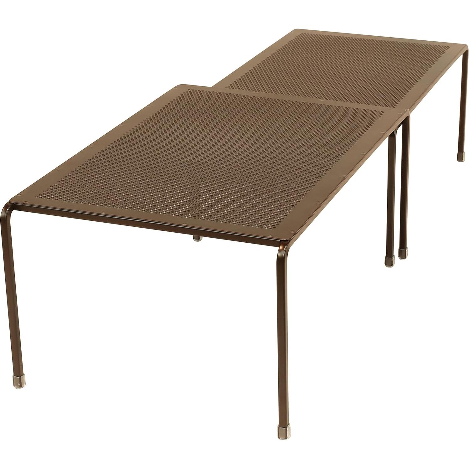 Organizador de Estante Expandible Deco Brothers 34.92-66.04 cm Bronce