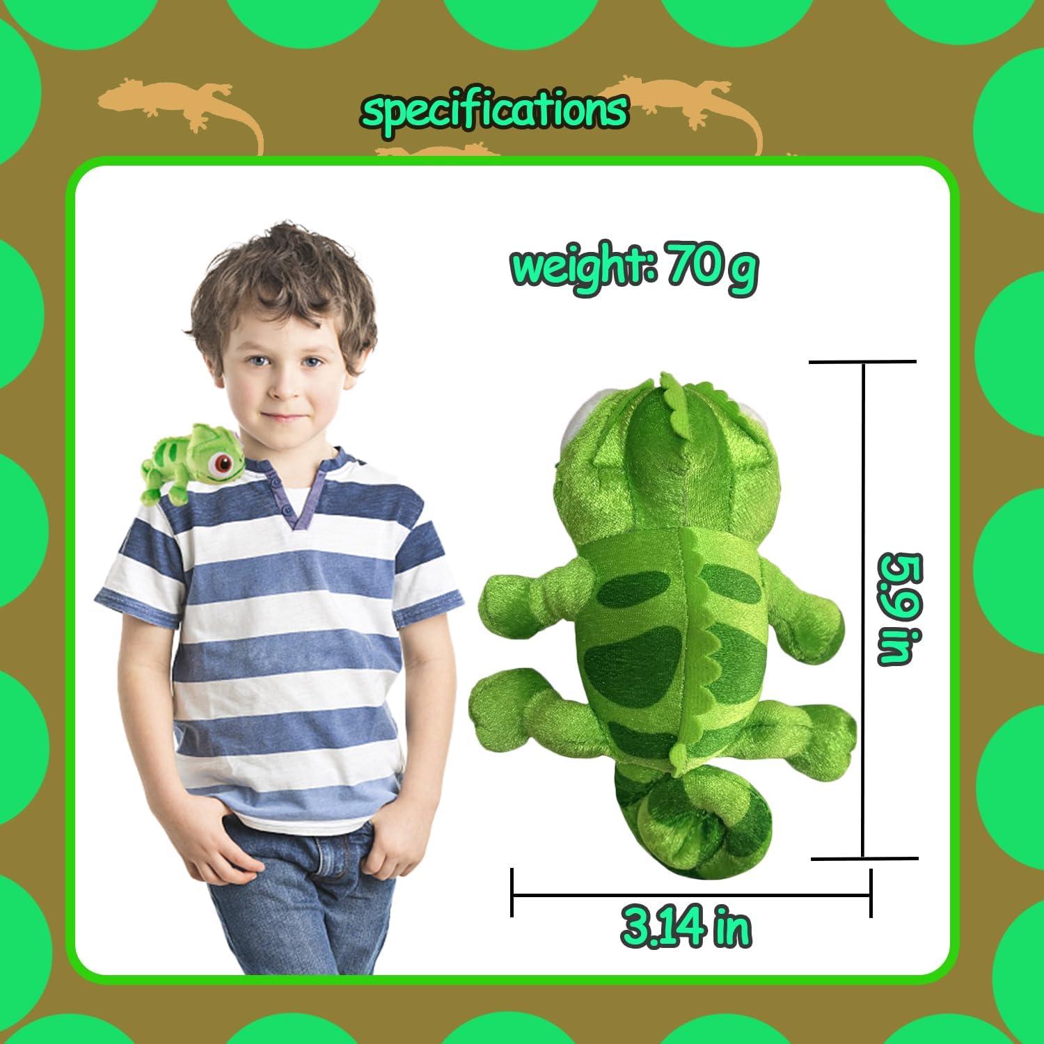 Juguete de Peluche Lagarto Magnético 12.7cm para Niños