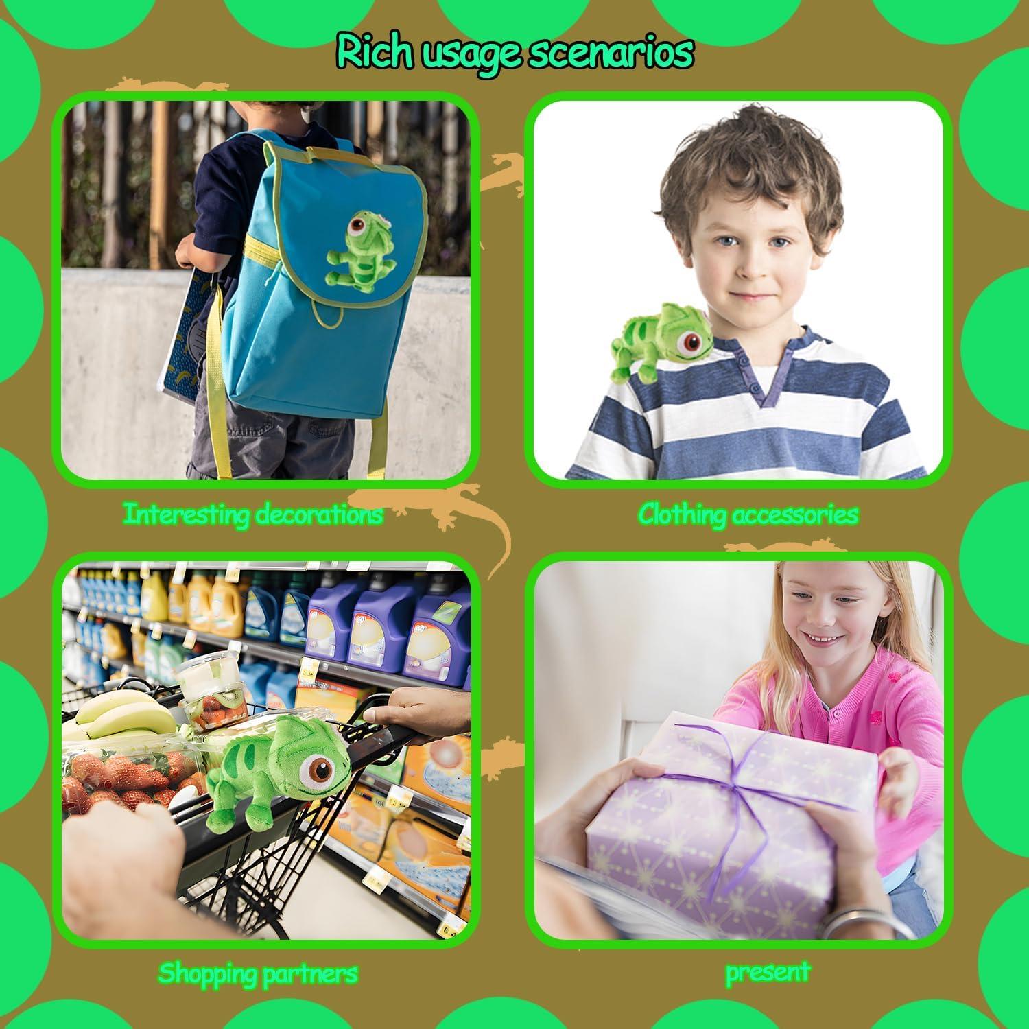 Juguete de Peluche Lagarto Magnético 12.7cm para Niños