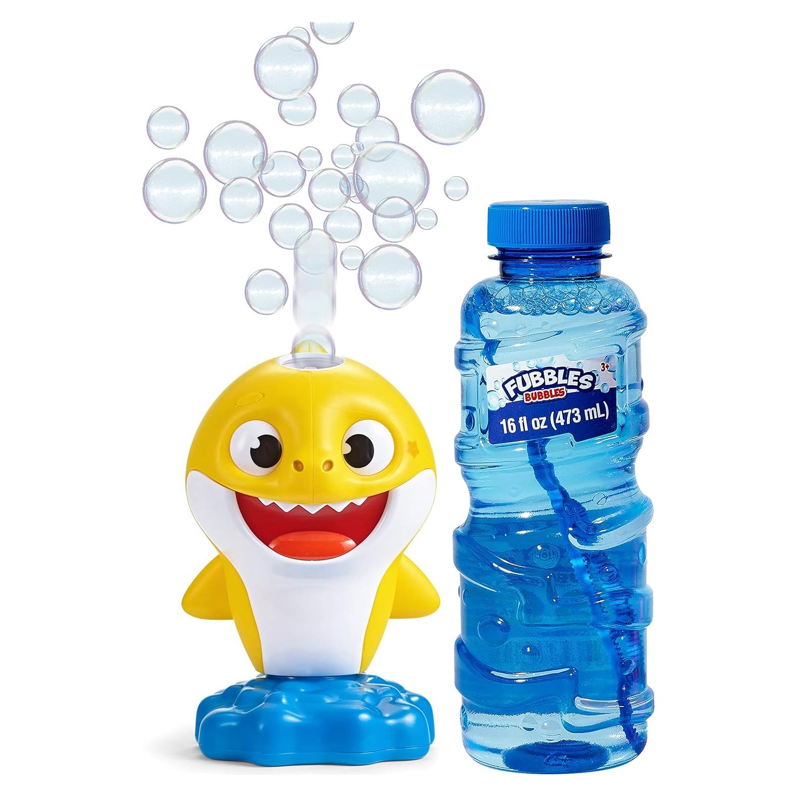 Máquina de Burbujas Musical Baby Shark Sin Derrames 591ml