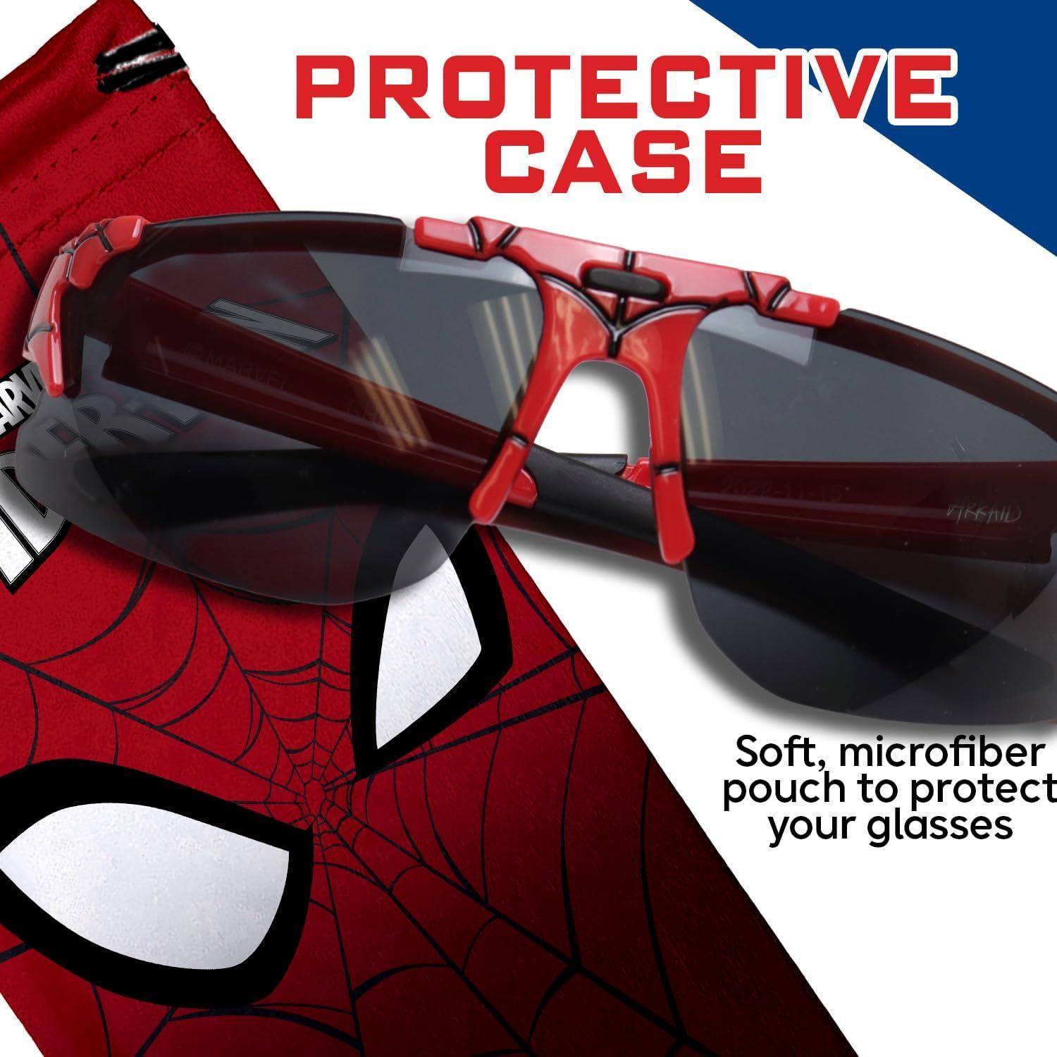 Gafas de sol Spiderman para niños - Protección UV y estuche
