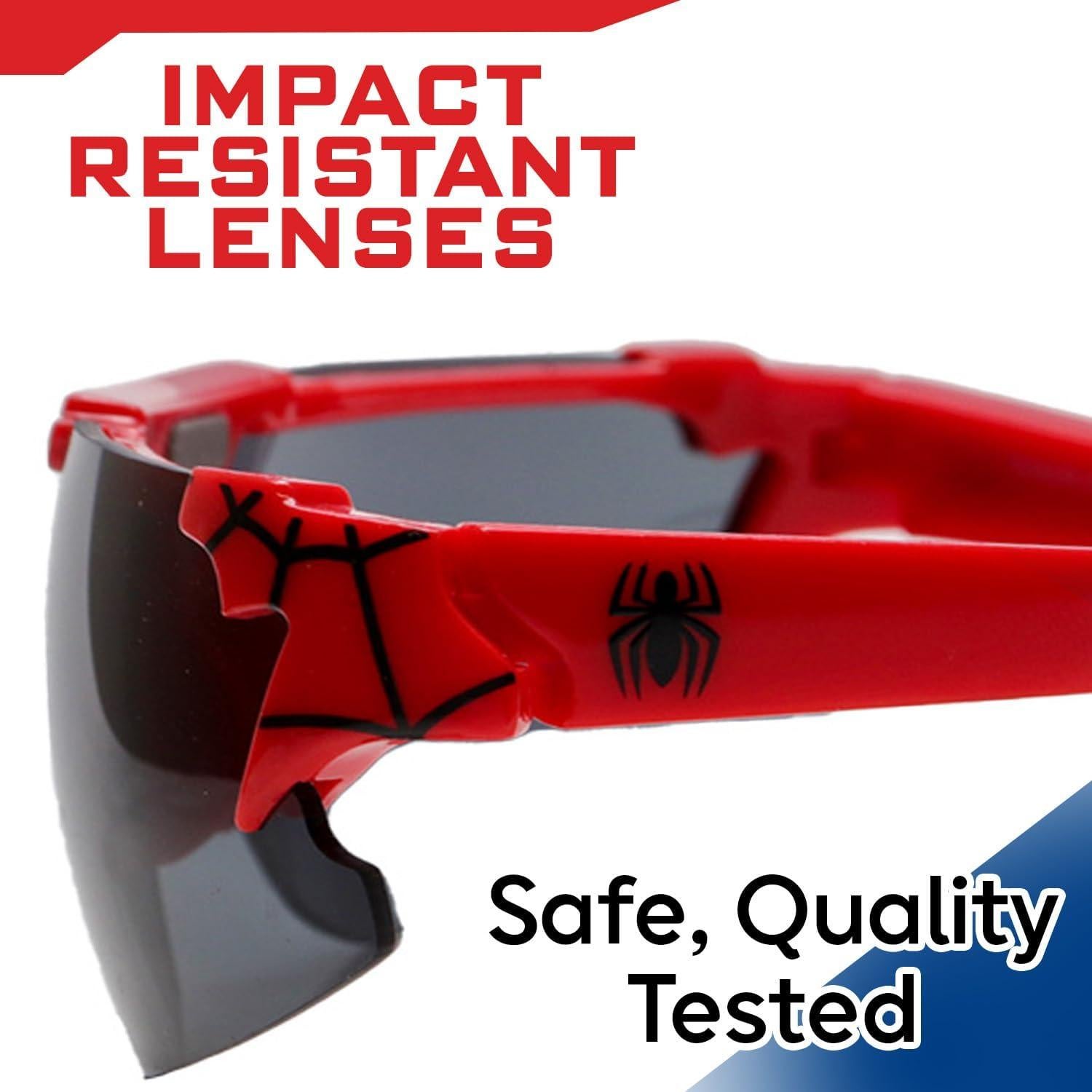 Gafas de sol Spiderman para niños - Protección UV y estuche