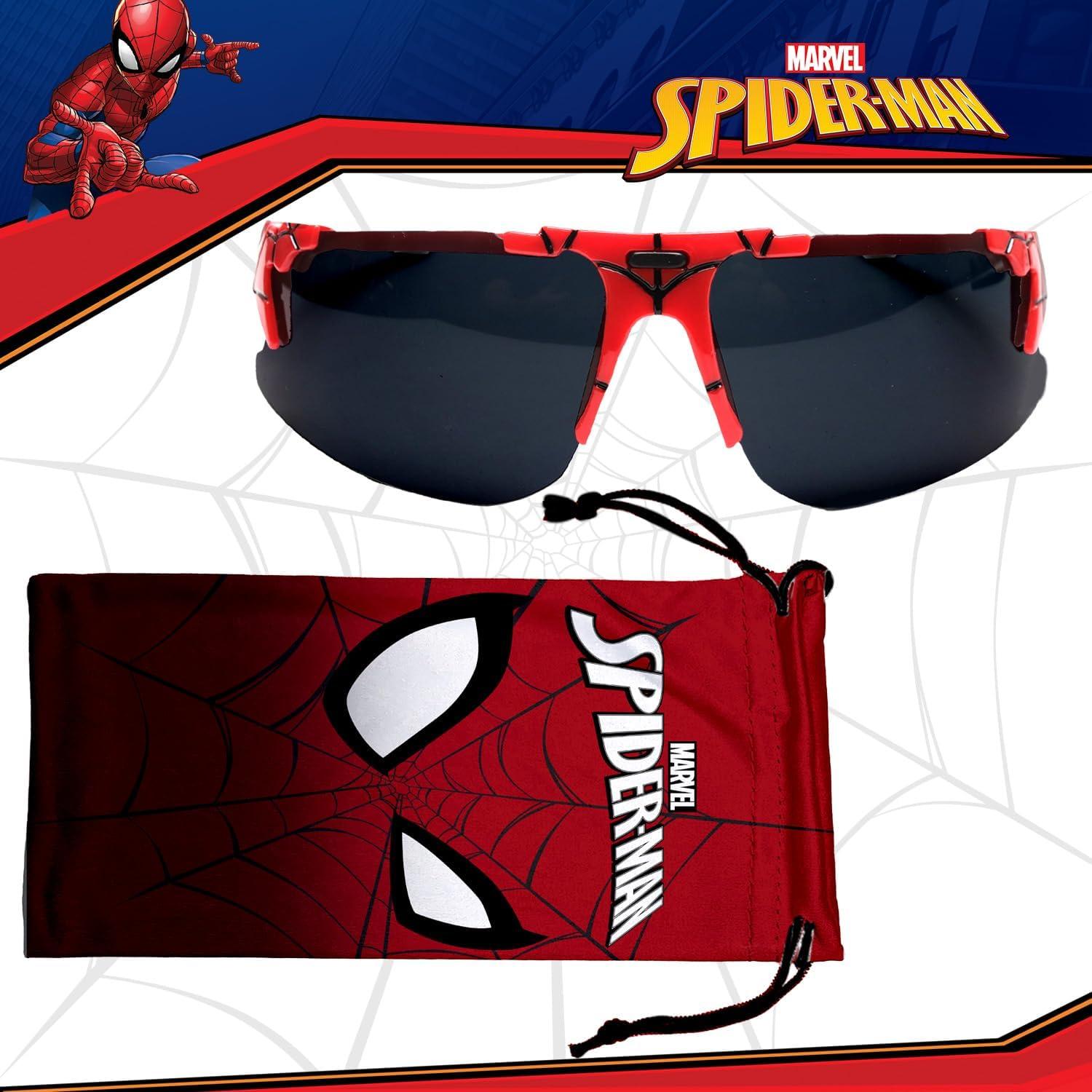 Gafas de sol Spiderman para niños - Protección UV y estuche