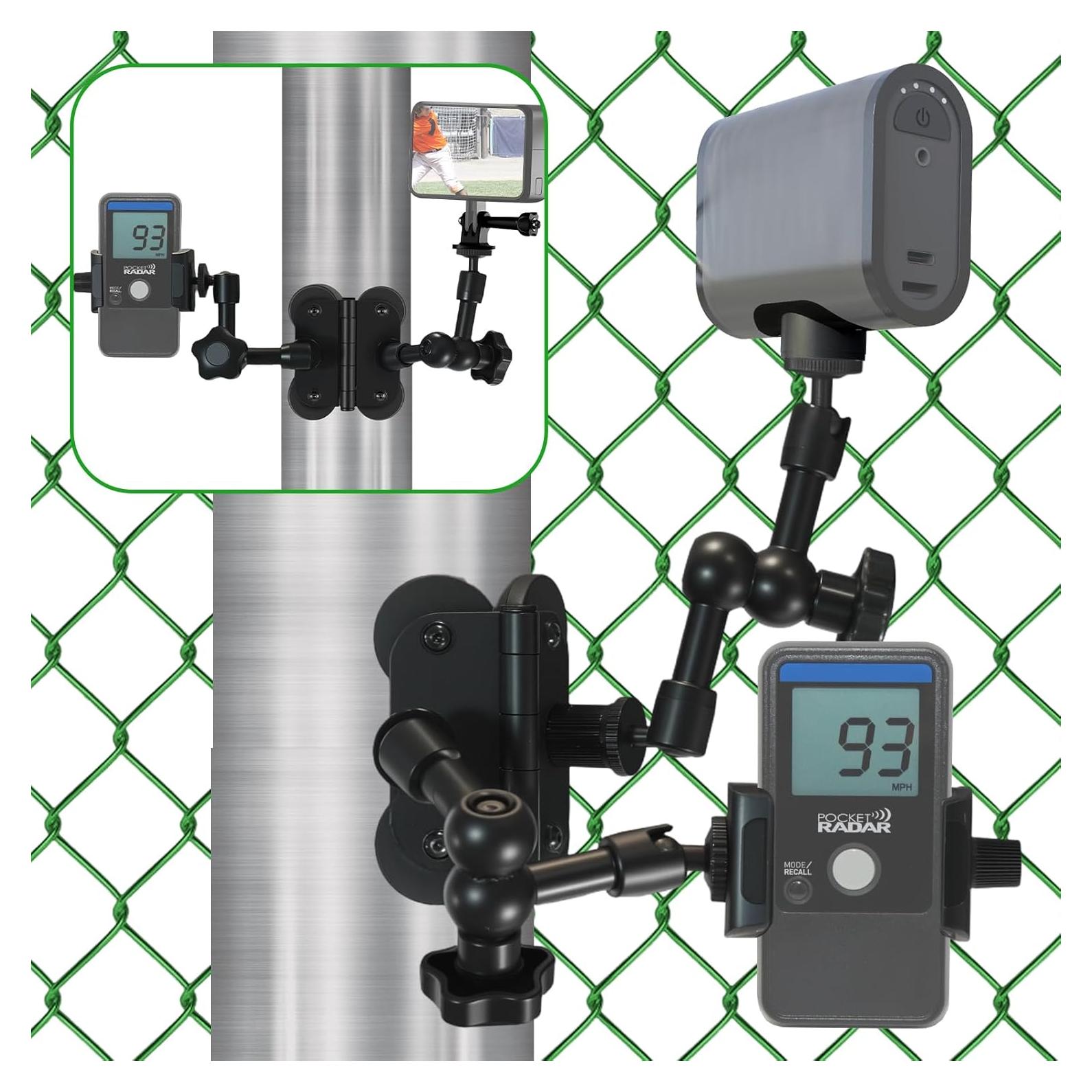 Montaje Magnético Doble Brazo FSNIWEKO para Mevo Start y GoPro