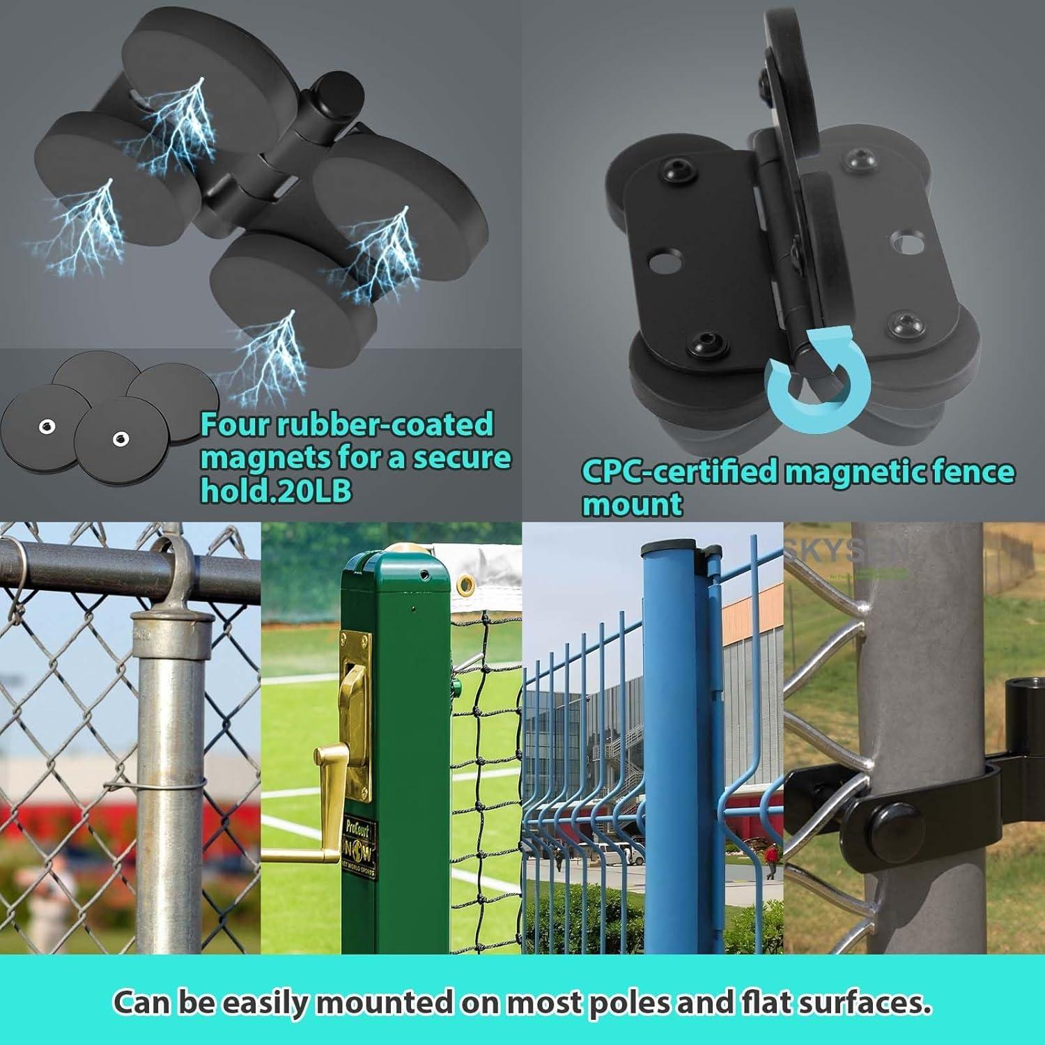 Montaje Magnético Doble Brazo FSNIWEKO para Mevo Start y GoPro