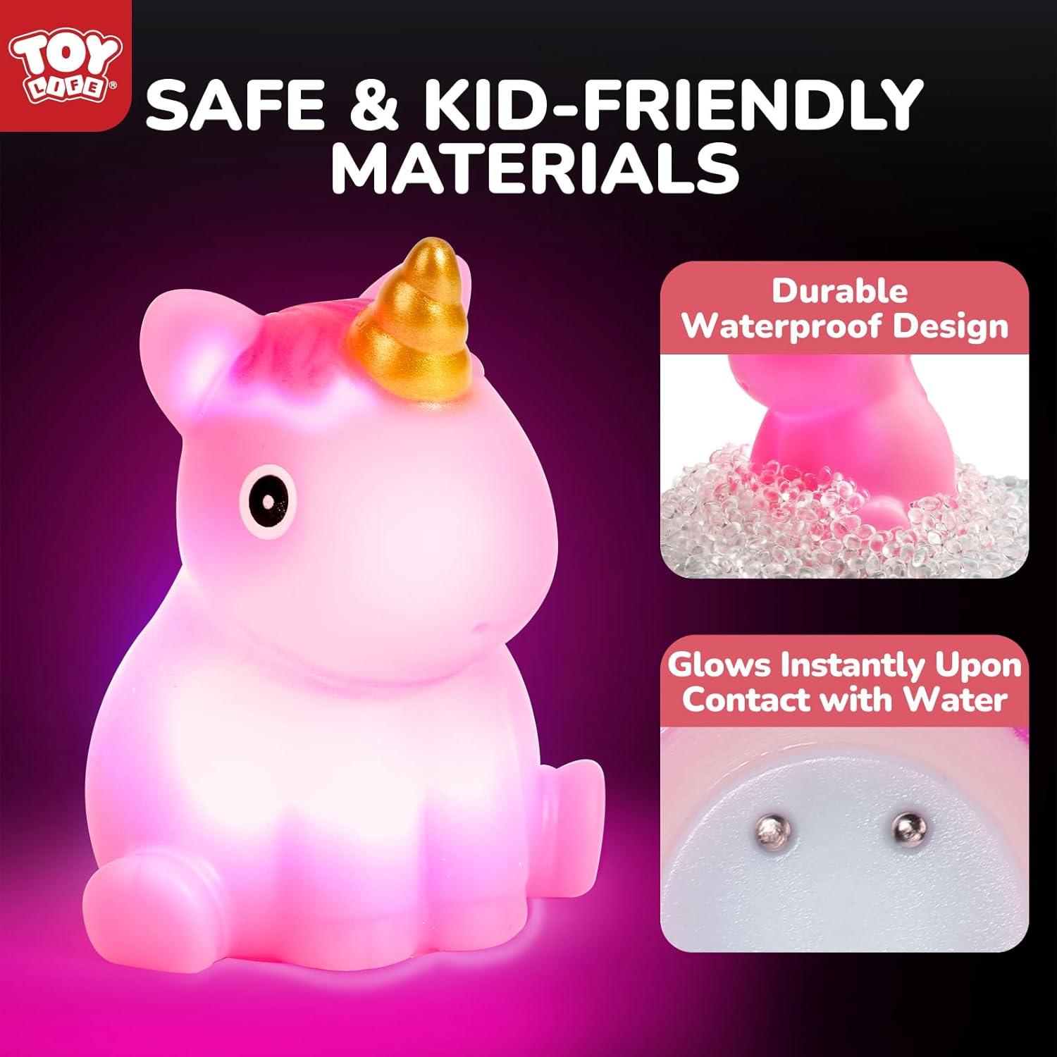 Juguetes de Baño Iluminados TOY Life Sirena 6 Piezas 198g