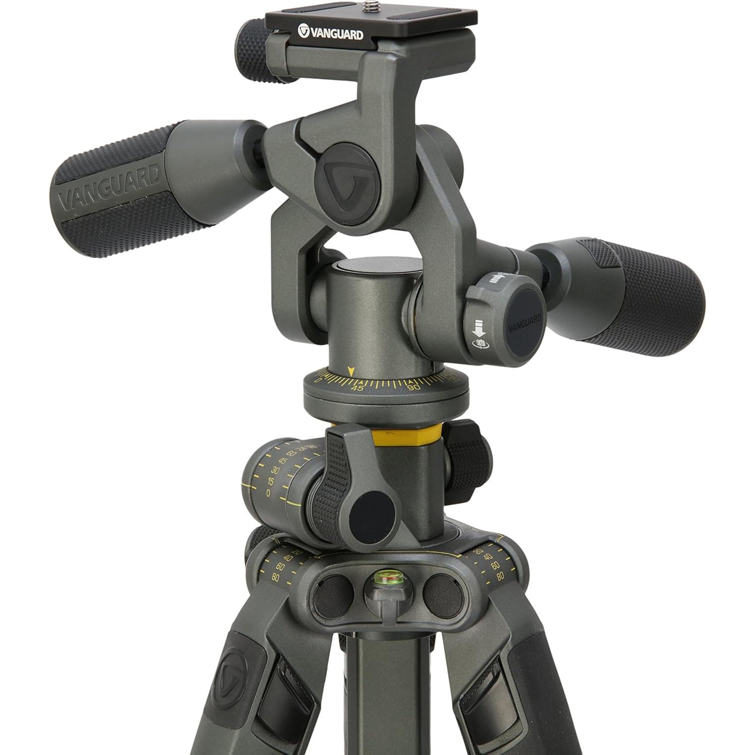 Vanguard Alta Pro 2+ 263AP Aluminum Tripod with Alta PH-32 Pan Head and Multi-Angle Center Column