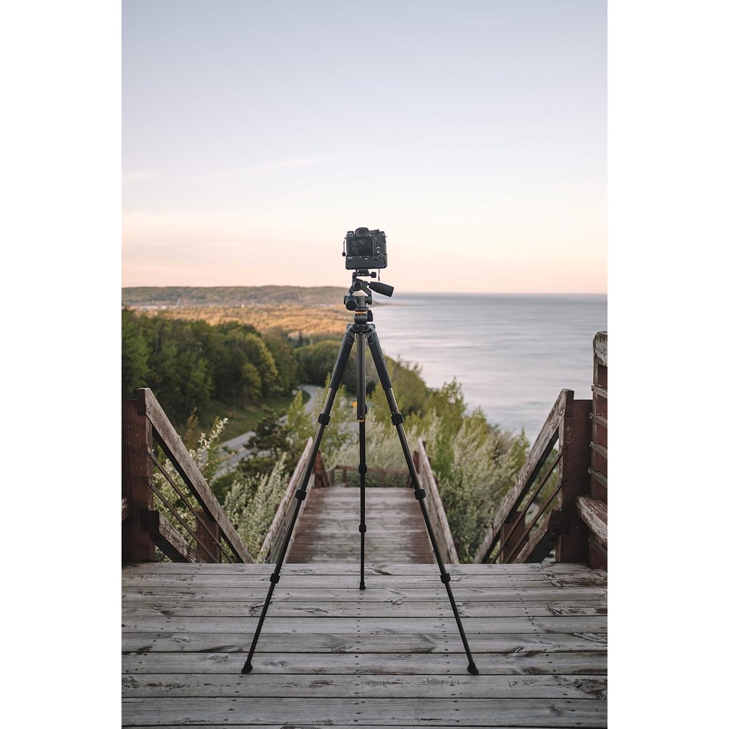 Vanguard Alta Pro 2+ 263AP Aluminum Tripod with Alta PH-32 Pan Head and Multi-Angle Center Column