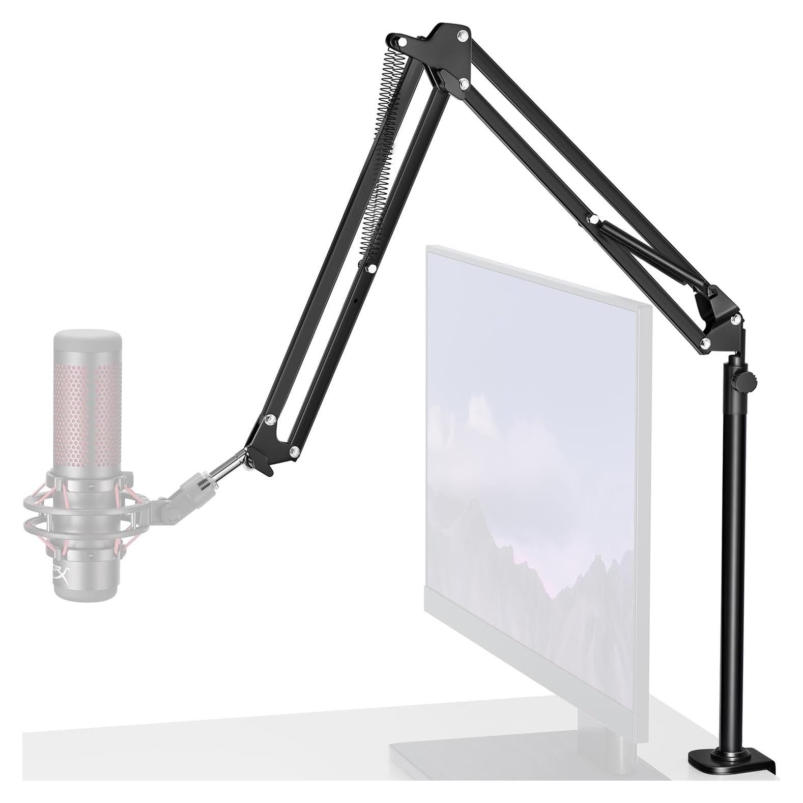 Soporte de Micrófono InnoGear Negro, Brazo Giratorio 360°