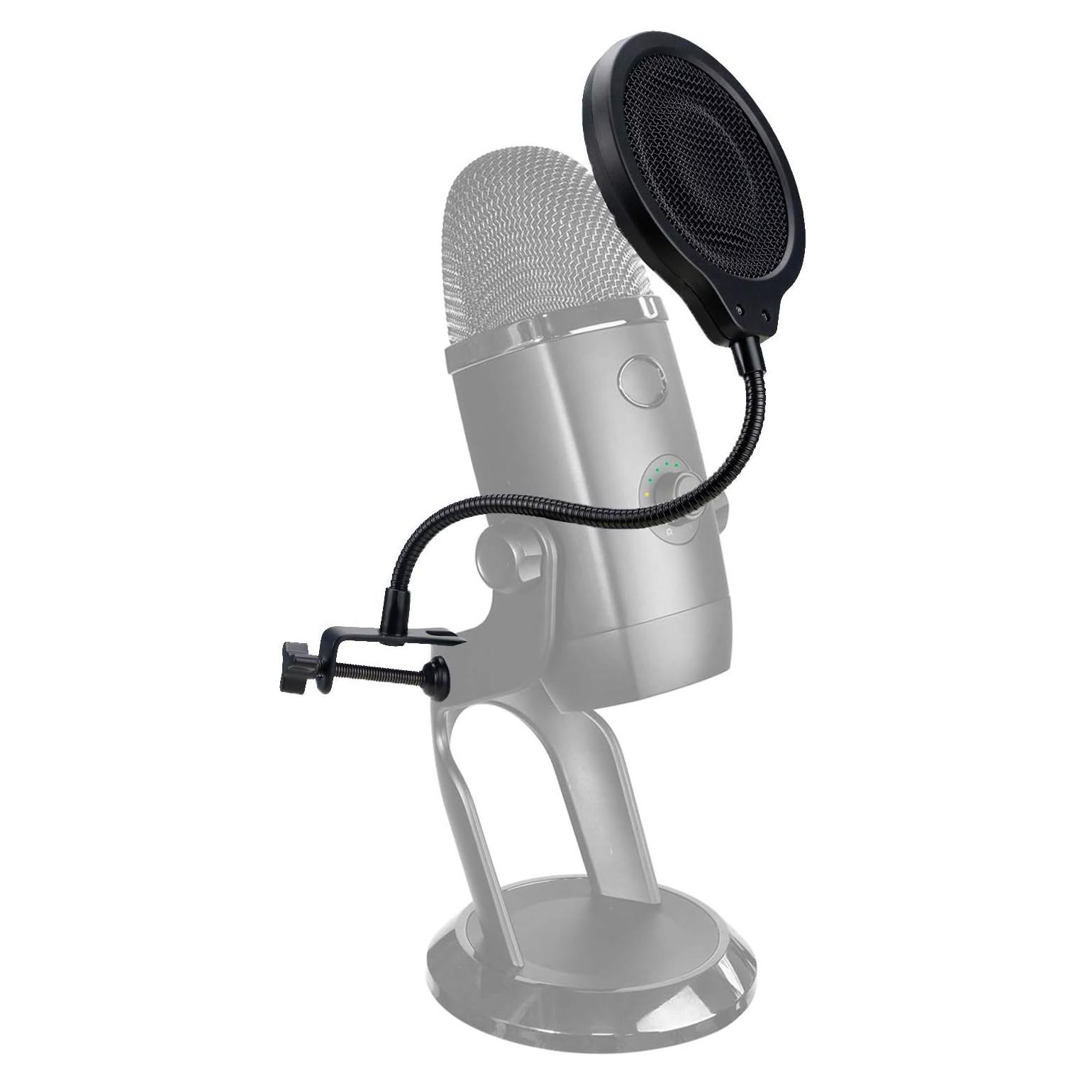 Filtro Pop Antiviento YOUSHARES para Micrófono Blue Yeti X