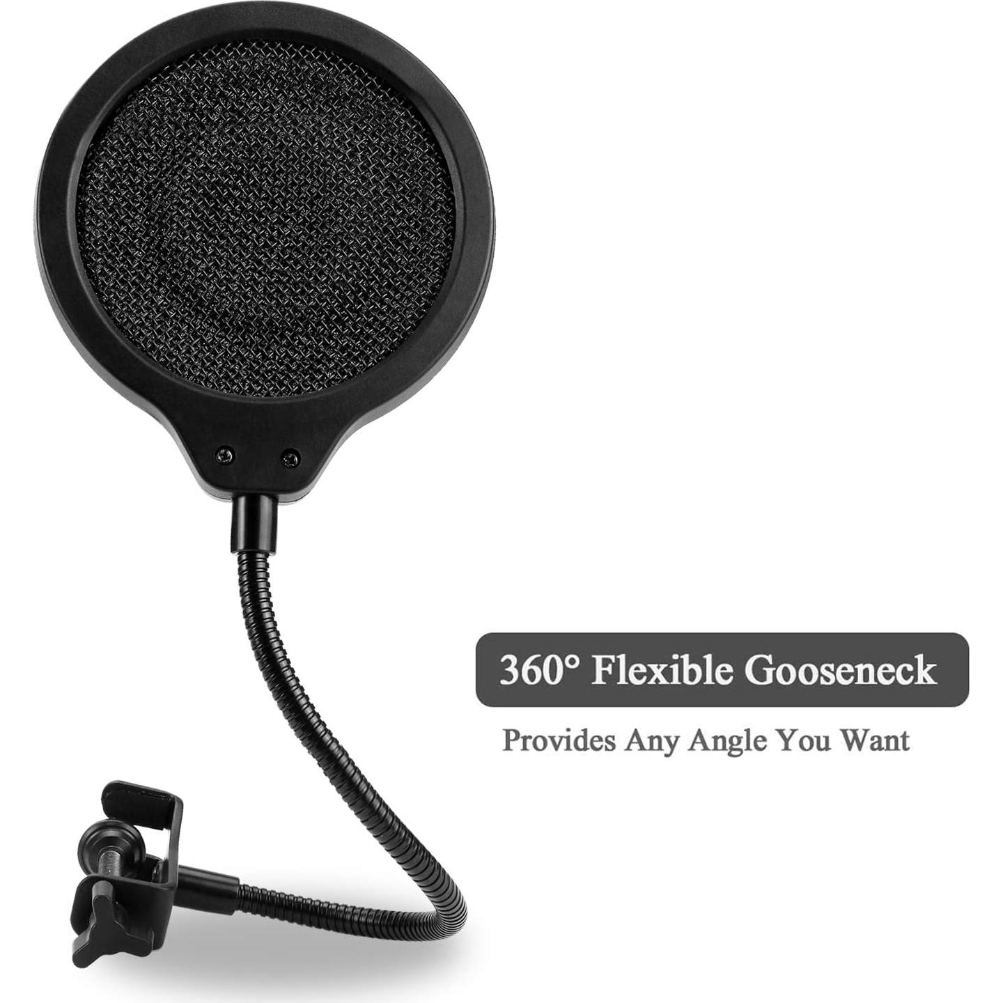 Filtro Pop Antiviento YOUSHARES para Micrófono Blue Yeti X