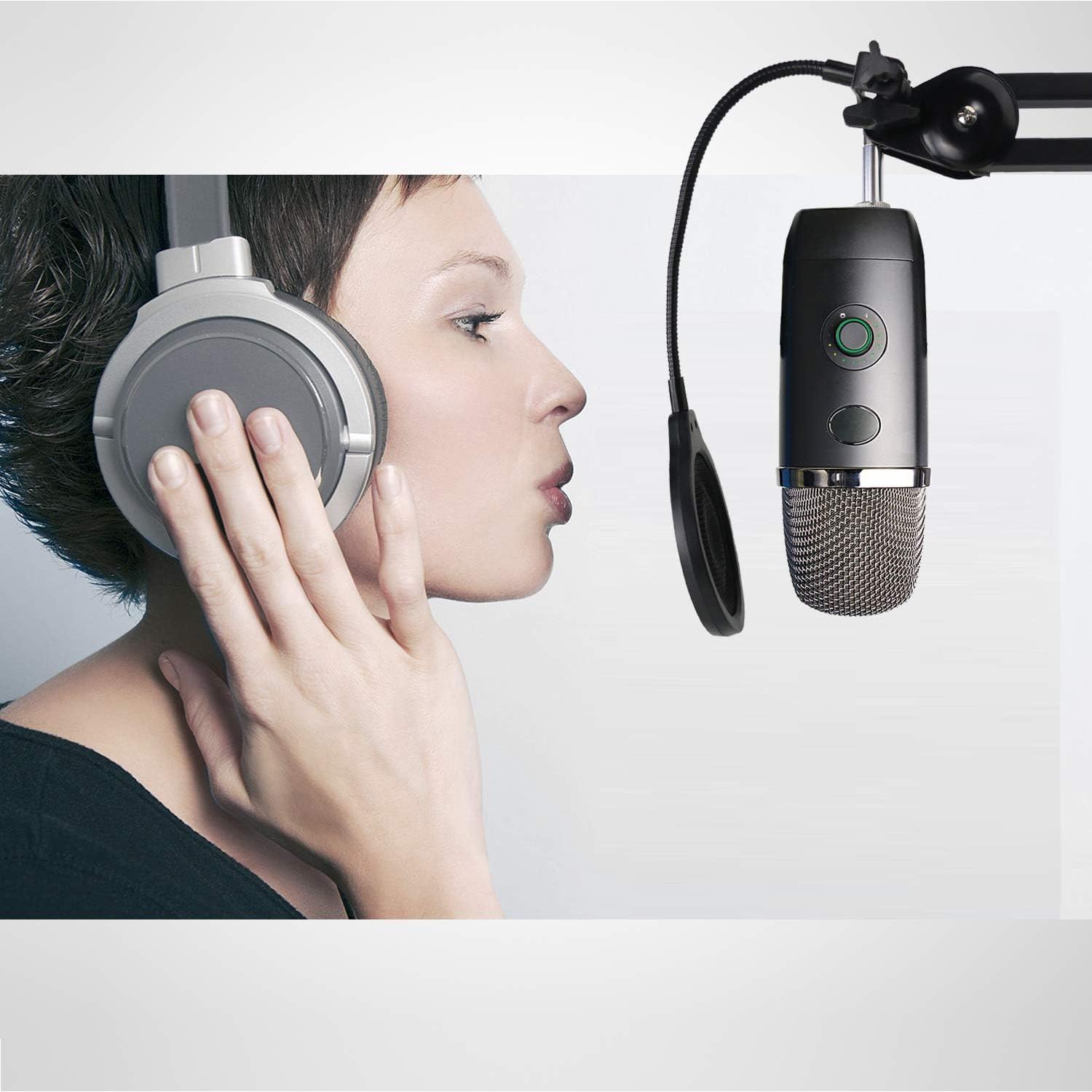 Filtro Pop Antiviento YOUSHARES para Micrófono Blue Yeti X