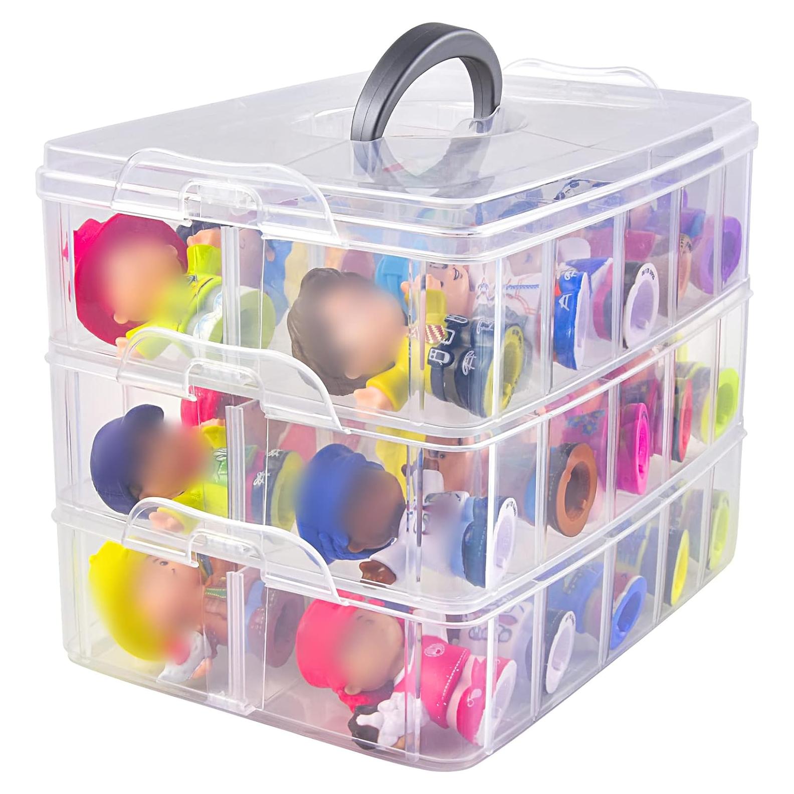 Estuche Organizador Xuerdon para Figuras Little People 30 Compartimentos