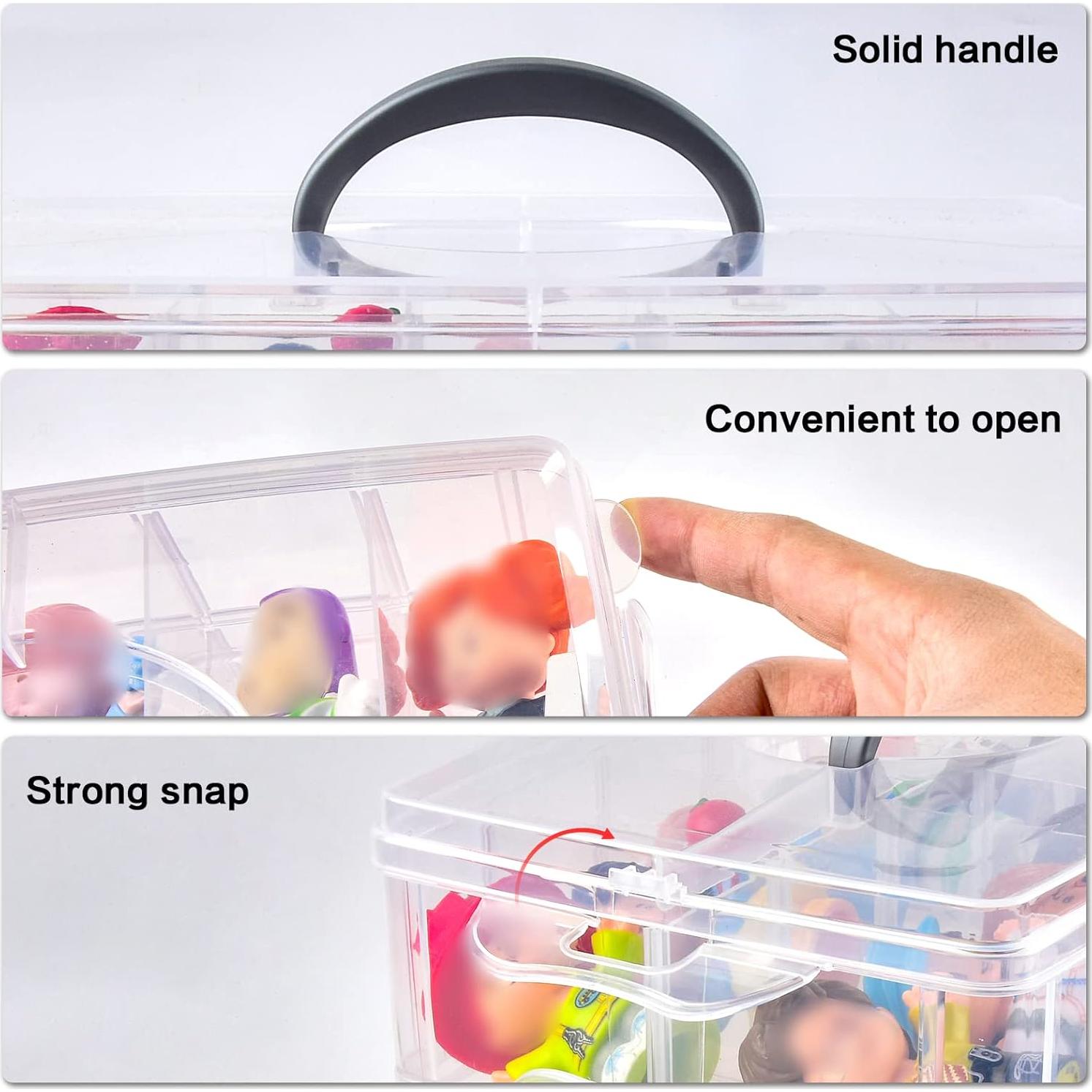 Estuche Organizador Xuerdon para Figuras Little People 30 Compartimentos