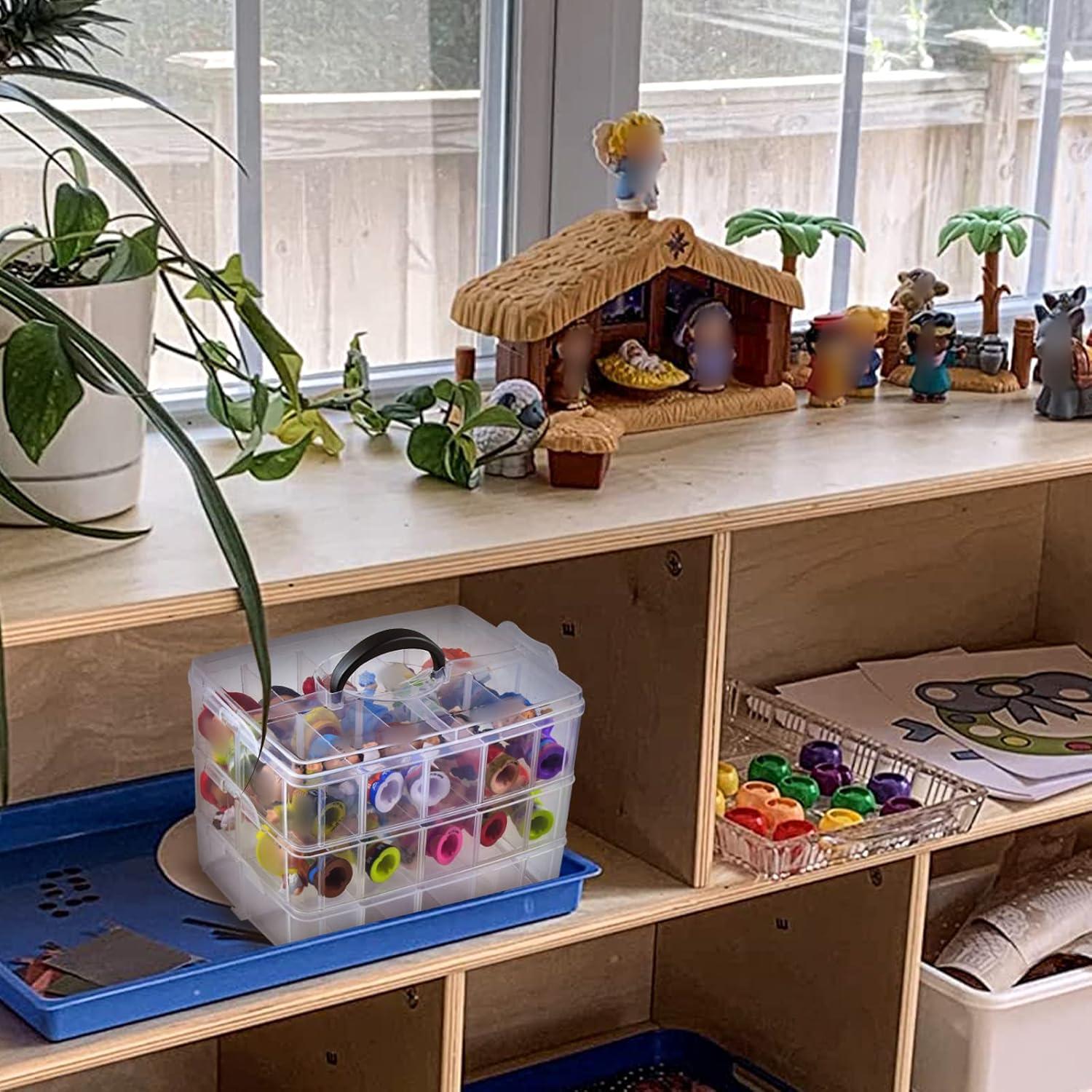 Estuche Organizador Xuerdon para Figuras Little People 30 Compartimentos