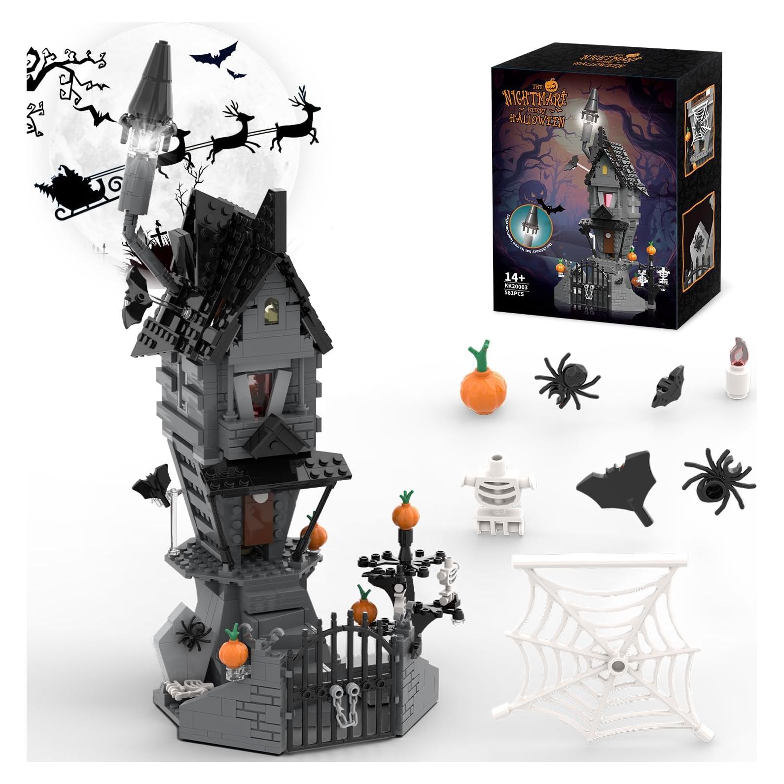 Set de Construcción Casa Embrujada BrickTribe 581 Piezas