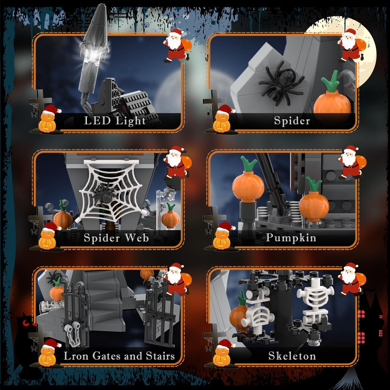 Set de Construcción Casa Embrujada BrickTribe 581 Piezas