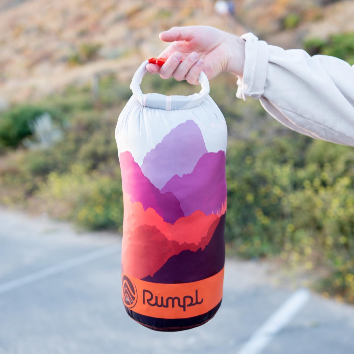 Manta Puffy Original Rumpl Alpenglow 132x190 cm Aislante Reciclado