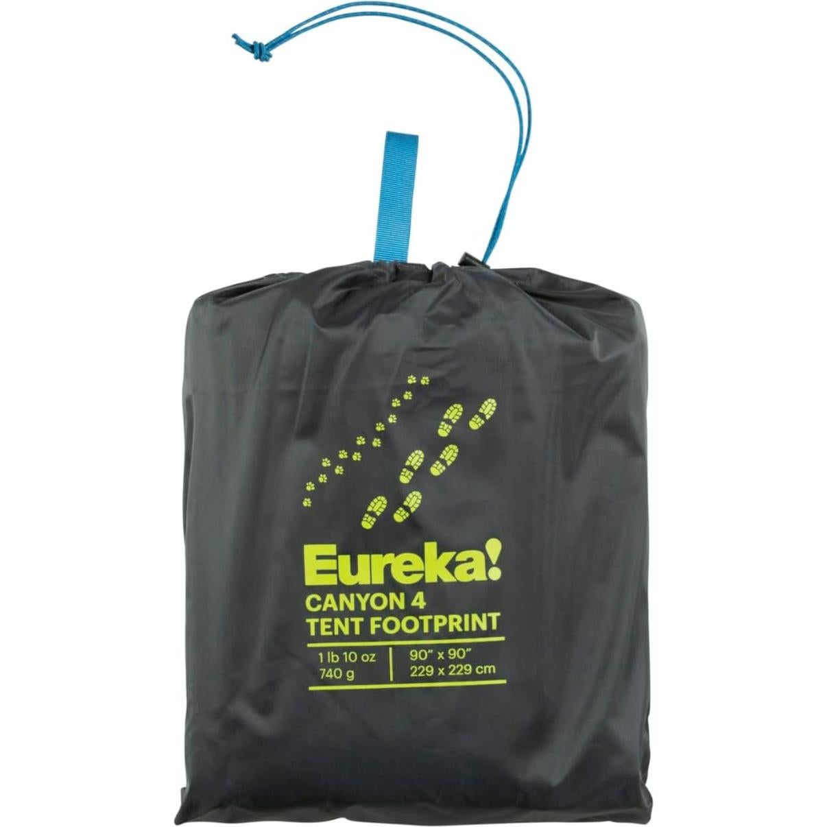 Huella de Carpa Ajustada Eureka! Canyon 4 Personas Nylon