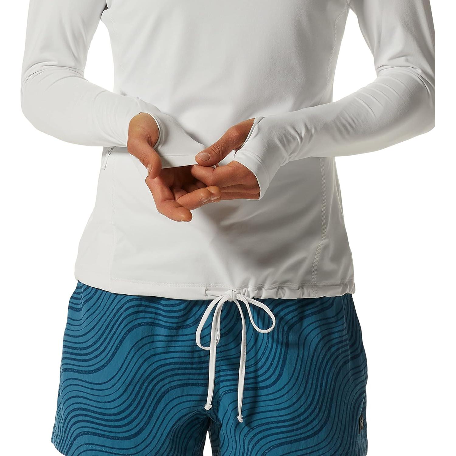 Sudadera con Capucha Mujer Mountain Hardwear Crater Lake UPF 50+