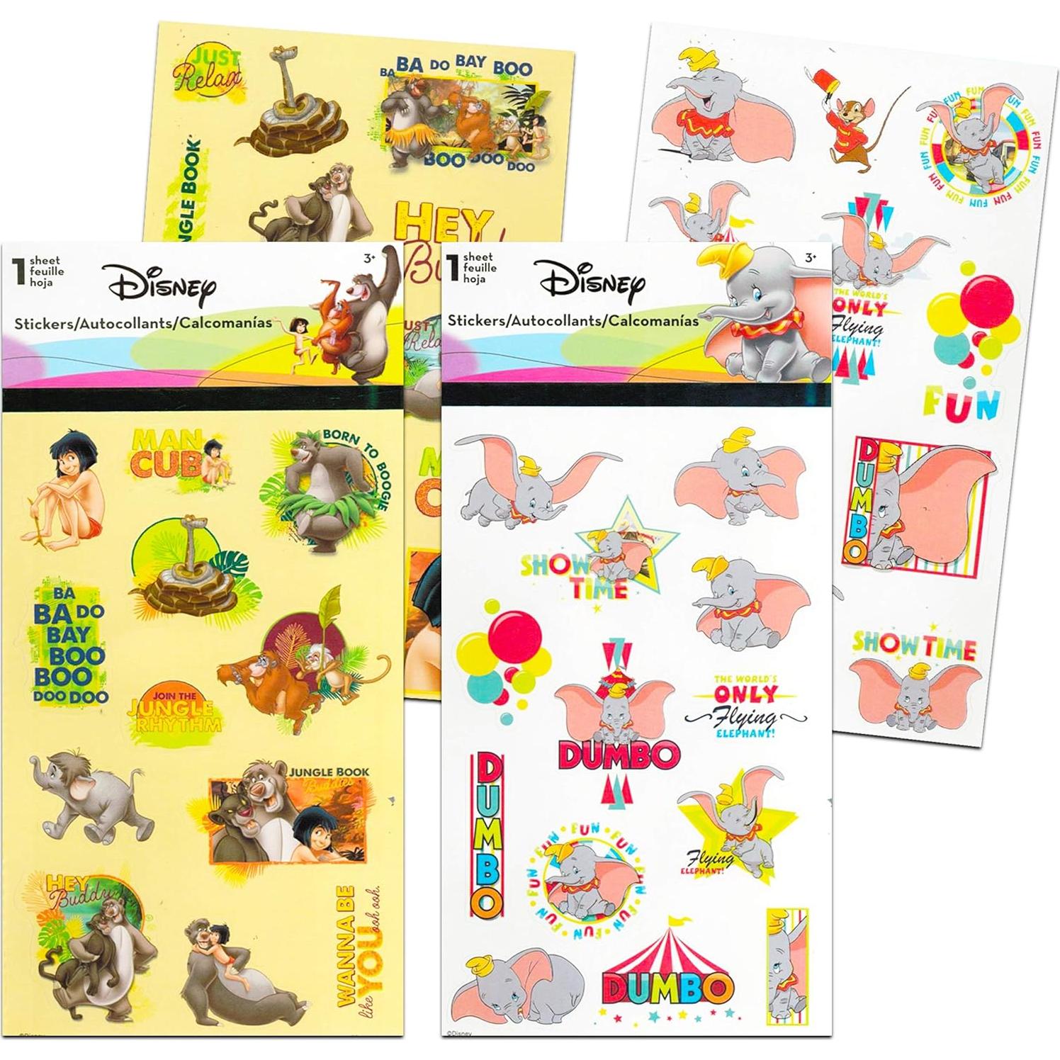Surtido de Stickers Clásicos de Disney - 200 Stickers