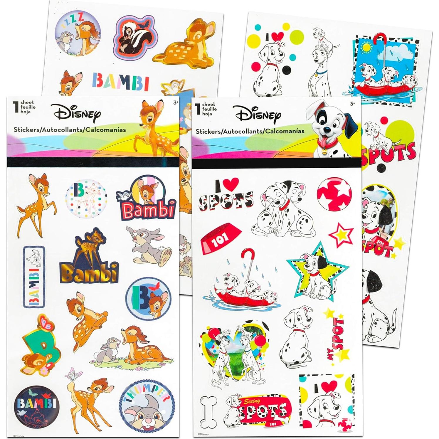 Surtido de Stickers Clásicos de Disney - 200 Stickers