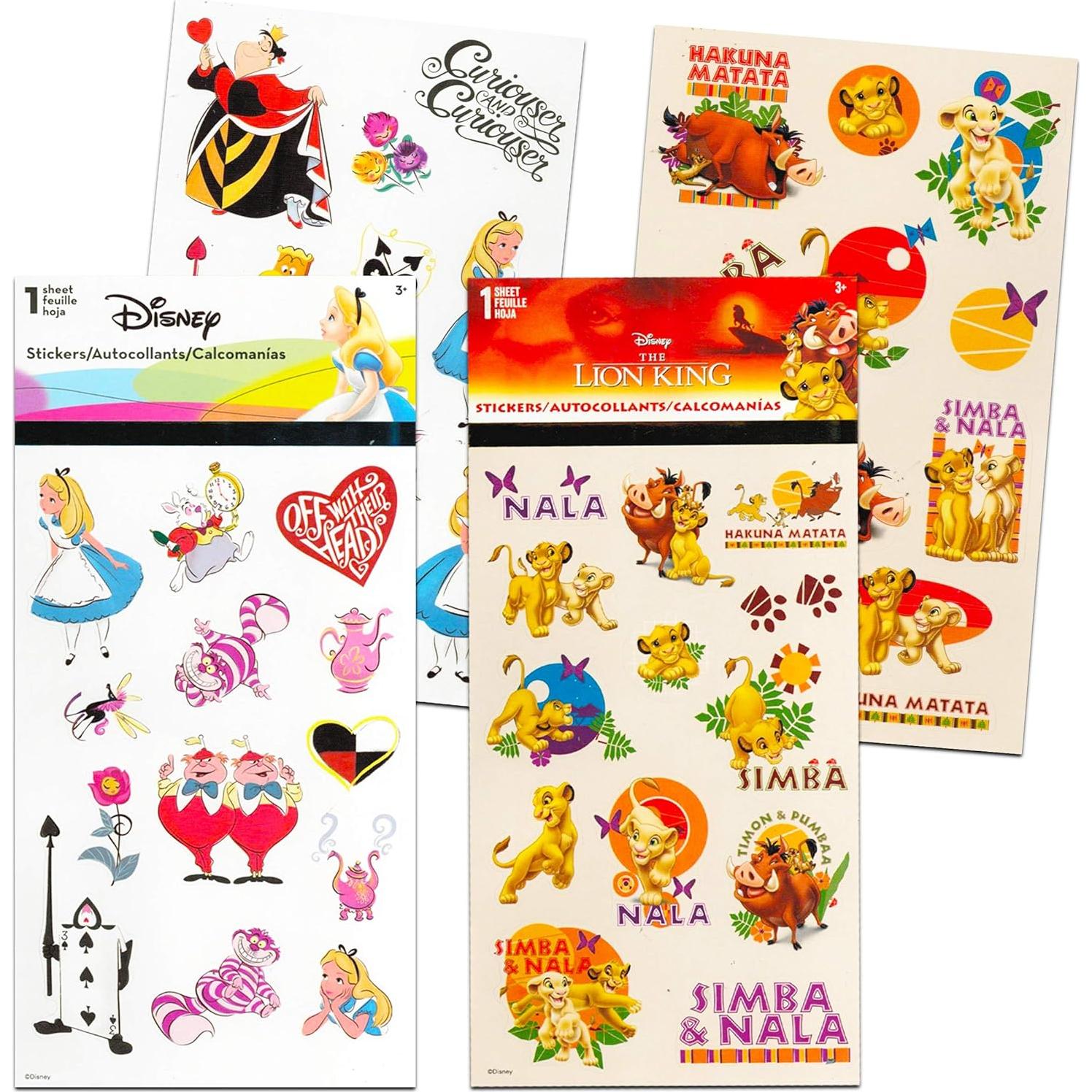 Surtido de Stickers Clásicos de Disney - 200 Stickers
