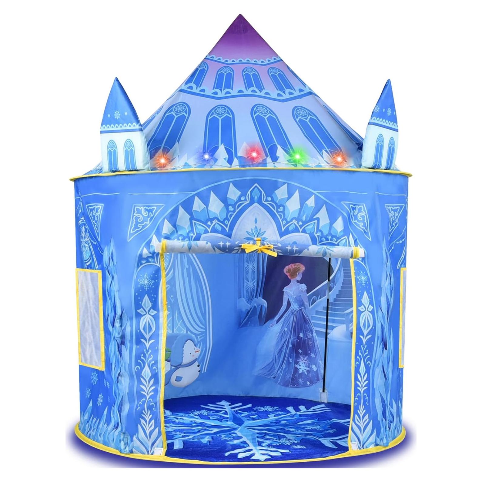Carpa de Juego Pop Up Frozen 134 cm con Luces LED