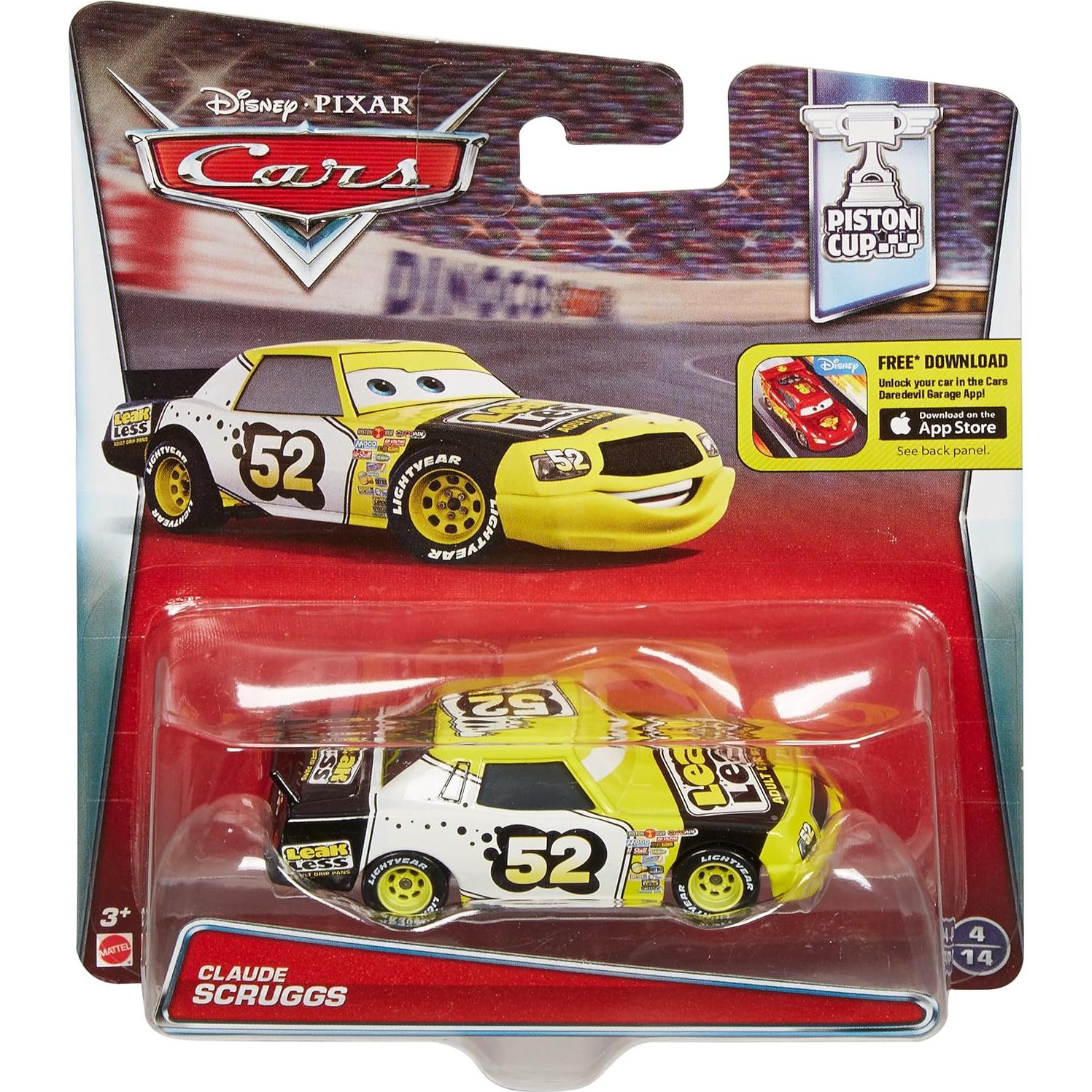 Auto Diecast Leak Less #52 Disney Pixar Cars 1:55