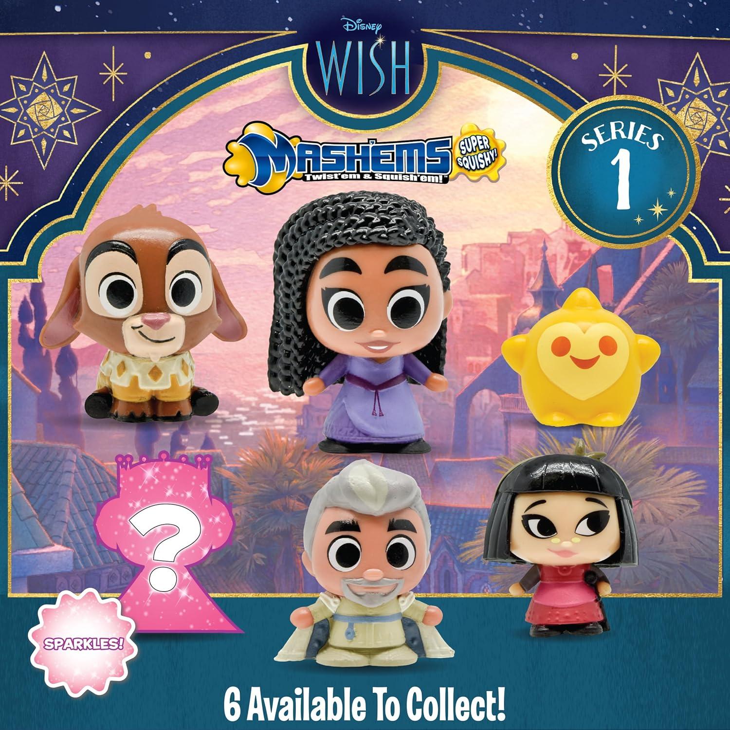Mash'ems 52219;Toys and Games;Hobbies;Collectible Figures and Memorabilia;Chibi Characters;Squishy Toys;Figurines;Collectible Toy;Dolly;Cartoon Figures