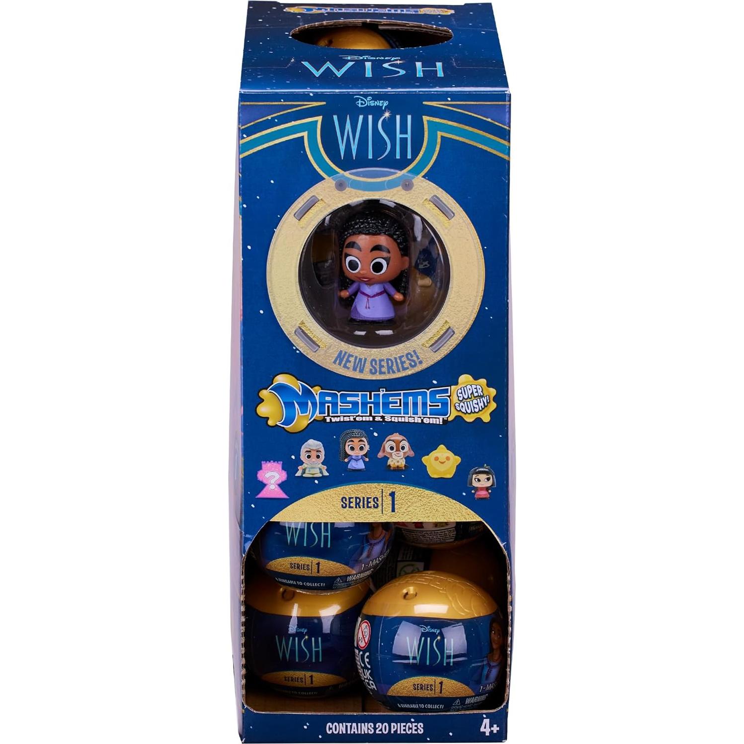 Mash'ems 52219;Toys and Games;Hobbies;Collectible Figures and Memorabilia;Chibi Characters;Squishy Toys;Figurines;Collectible Toy;Dolly;Cartoon Figures