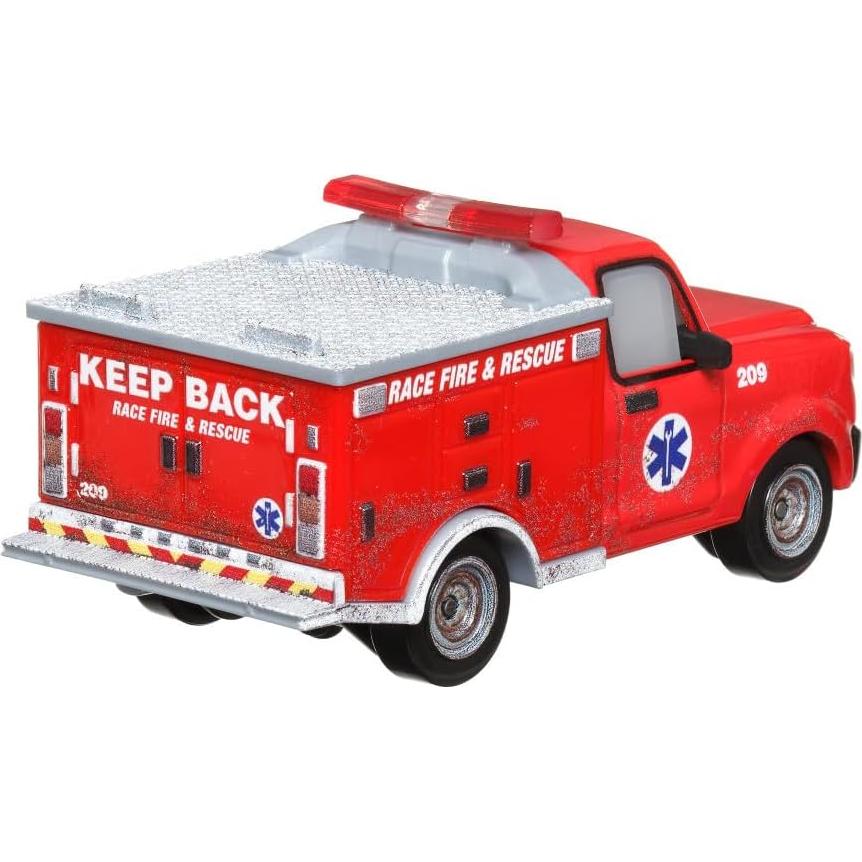 Coche Diecast Disney Pixar Cars Adam Roadriguez 1:55